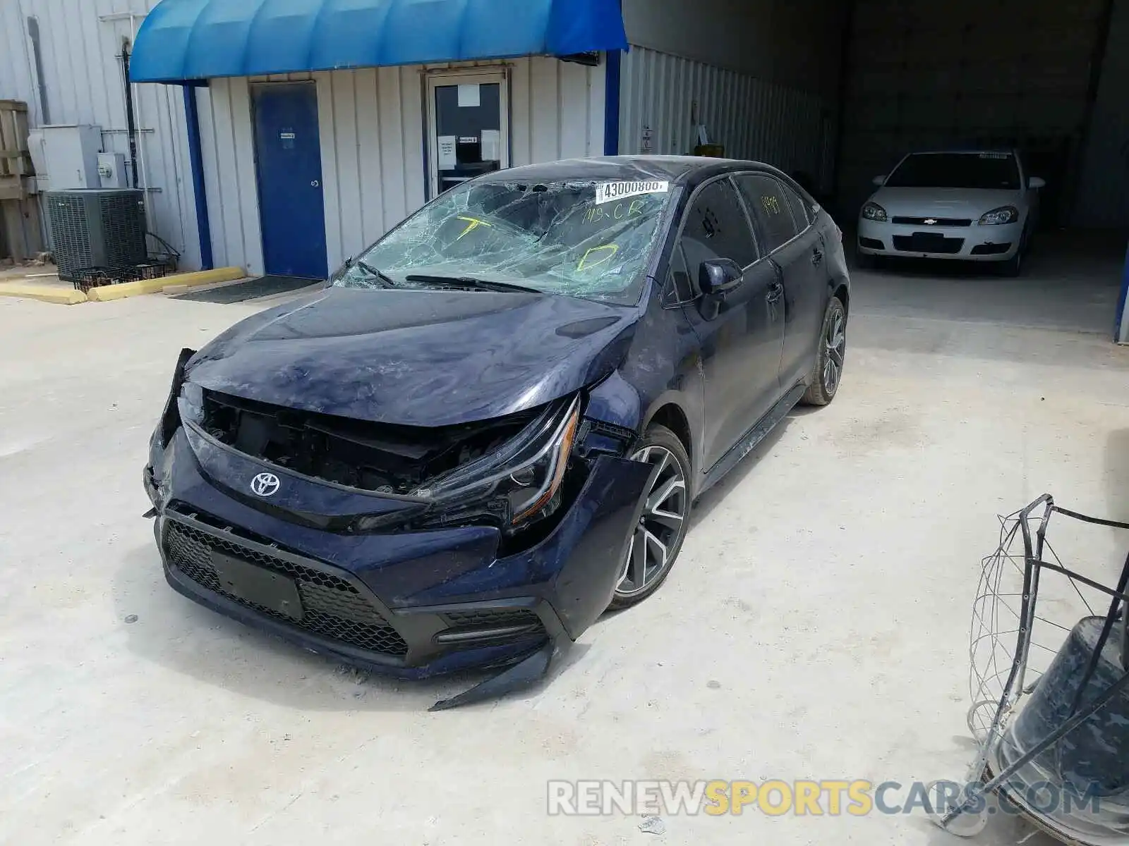 2 Photograph of a damaged car 5YFS4RCE4LP025986 TOYOTA COROLLA 2020