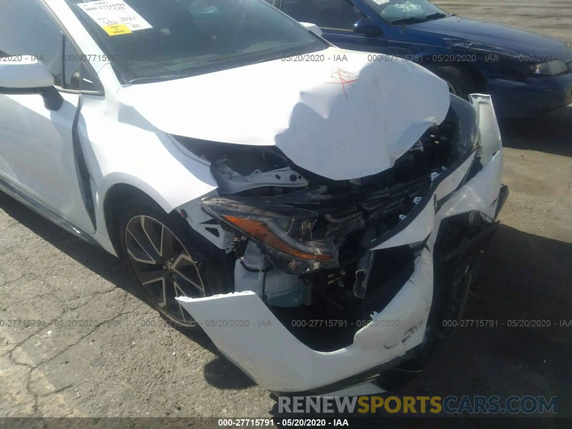 6 Photograph of a damaged car 5YFS4RCE4LP028774 TOYOTA COROLLA 2020