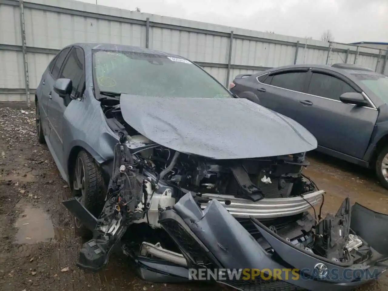 1 Photograph of a damaged car 5YFS4RCE4LP029777 TOYOTA COROLLA 2020