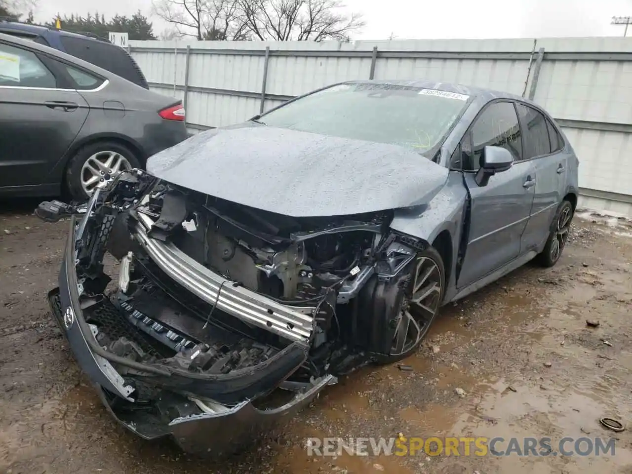 2 Photograph of a damaged car 5YFS4RCE4LP029777 TOYOTA COROLLA 2020