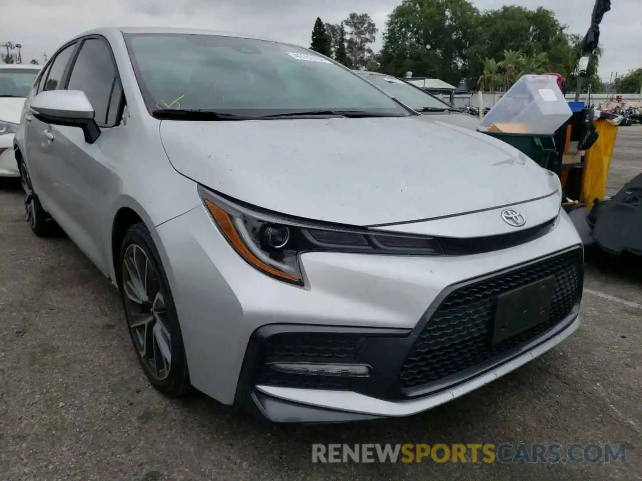 1 Photograph of a damaged car 5YFS4RCE4LP029942 TOYOTA COROLLA 2020