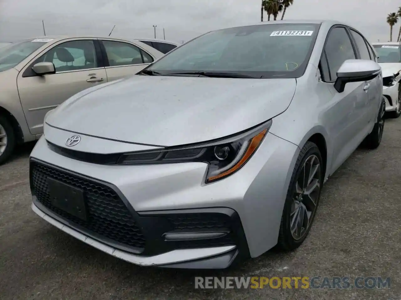 2 Photograph of a damaged car 5YFS4RCE4LP029942 TOYOTA COROLLA 2020