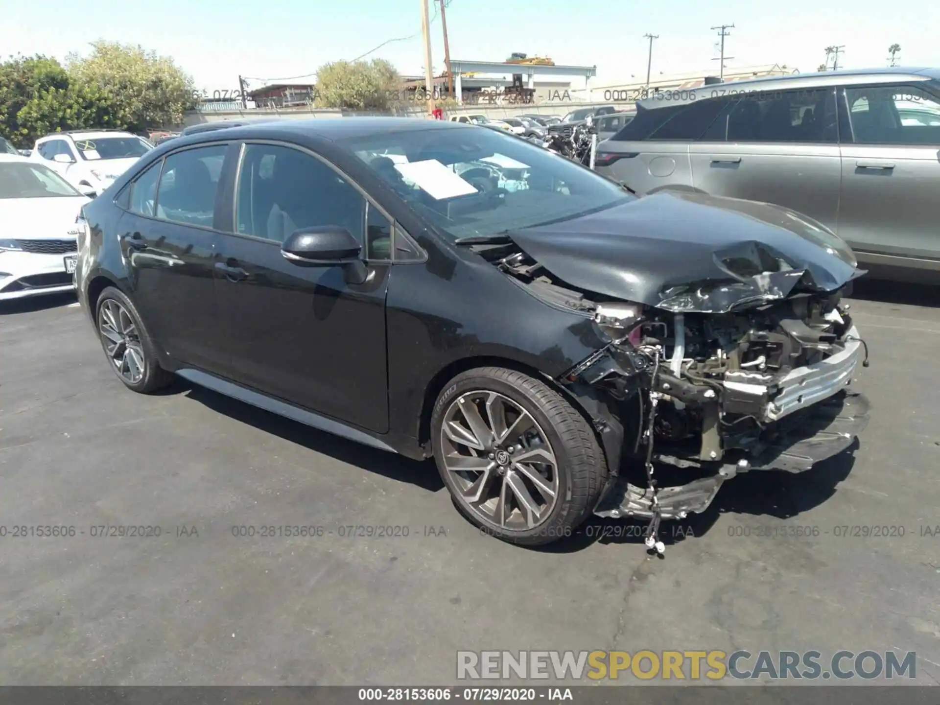 1 Photograph of a damaged car 5YFS4RCE4LP031030 TOYOTA COROLLA 2020