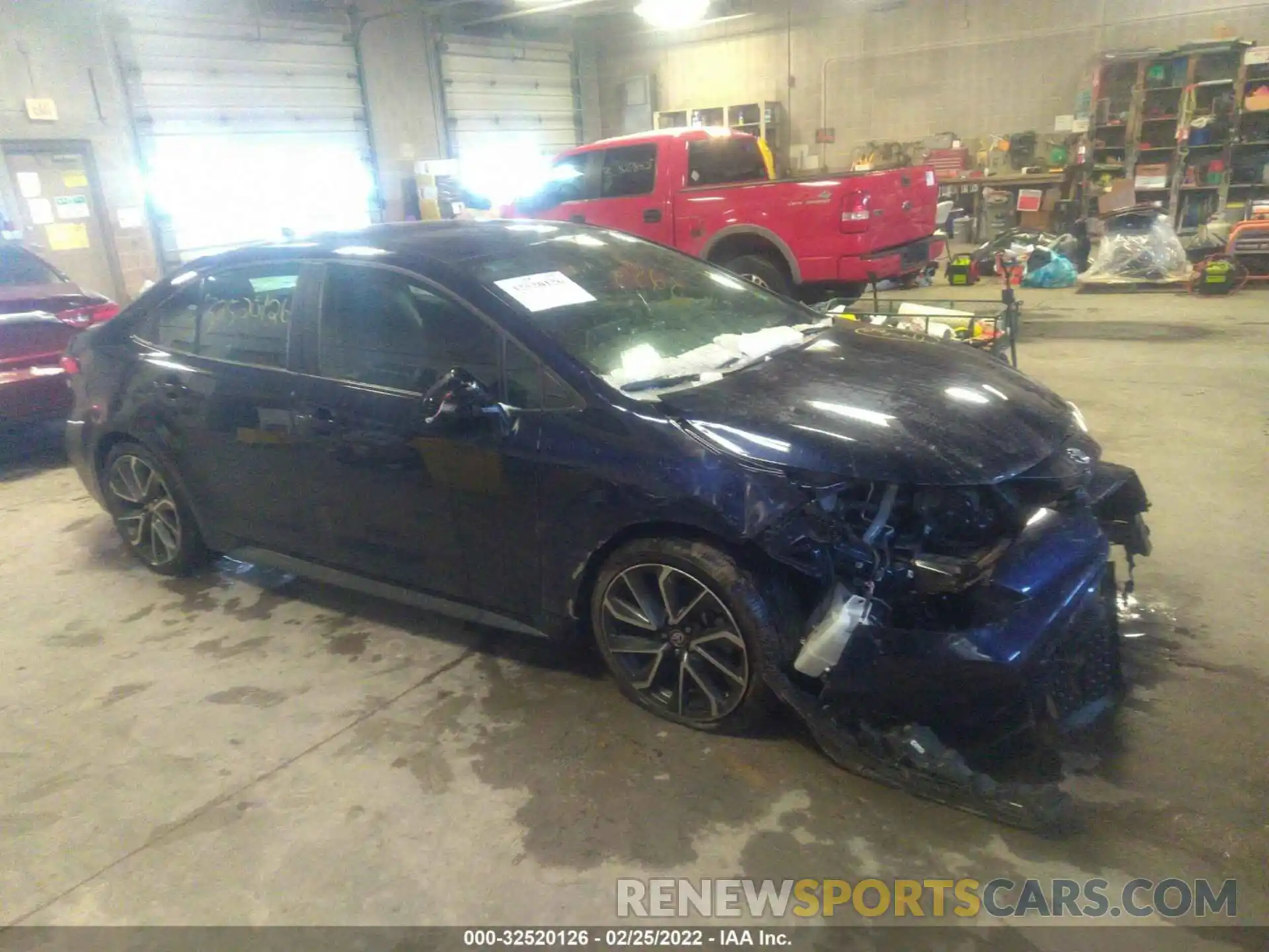 1 Photograph of a damaged car 5YFS4RCE4LP033599 TOYOTA COROLLA 2020