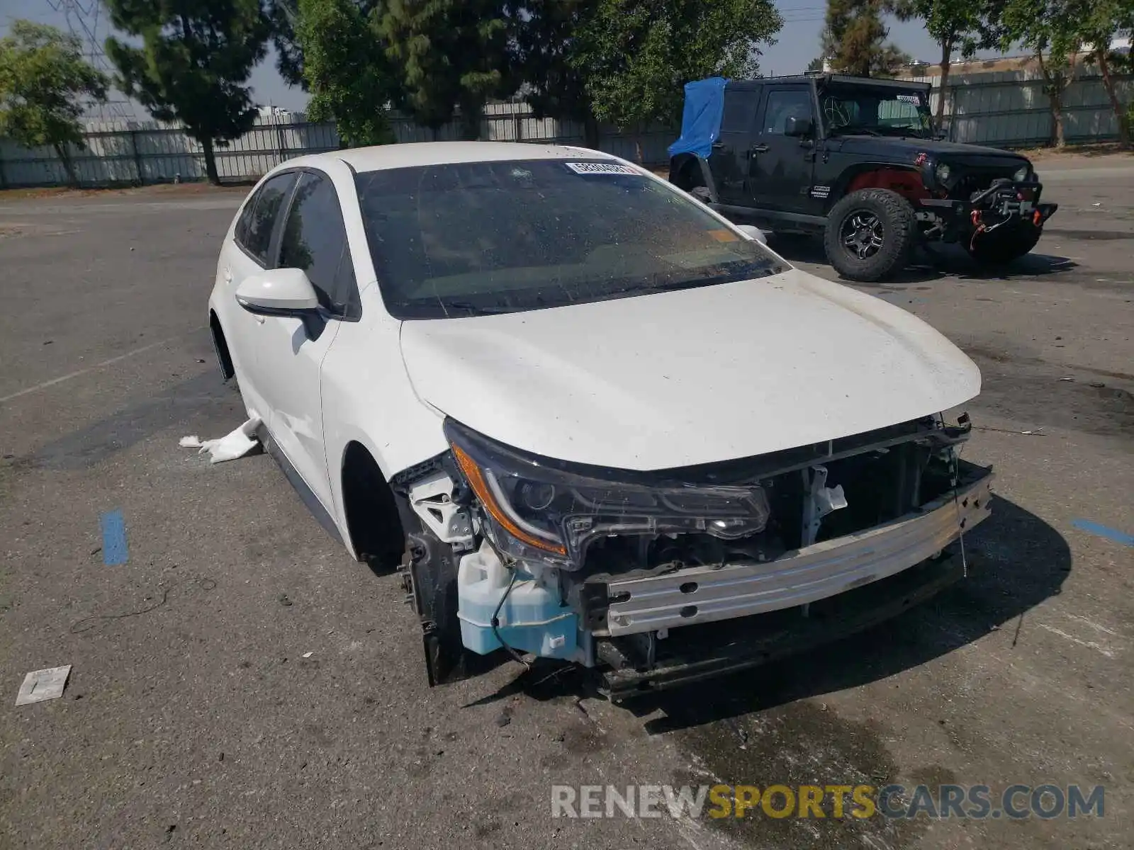 9 Photograph of a damaged car 5YFS4RCE4LP034624 TOYOTA COROLLA 2020