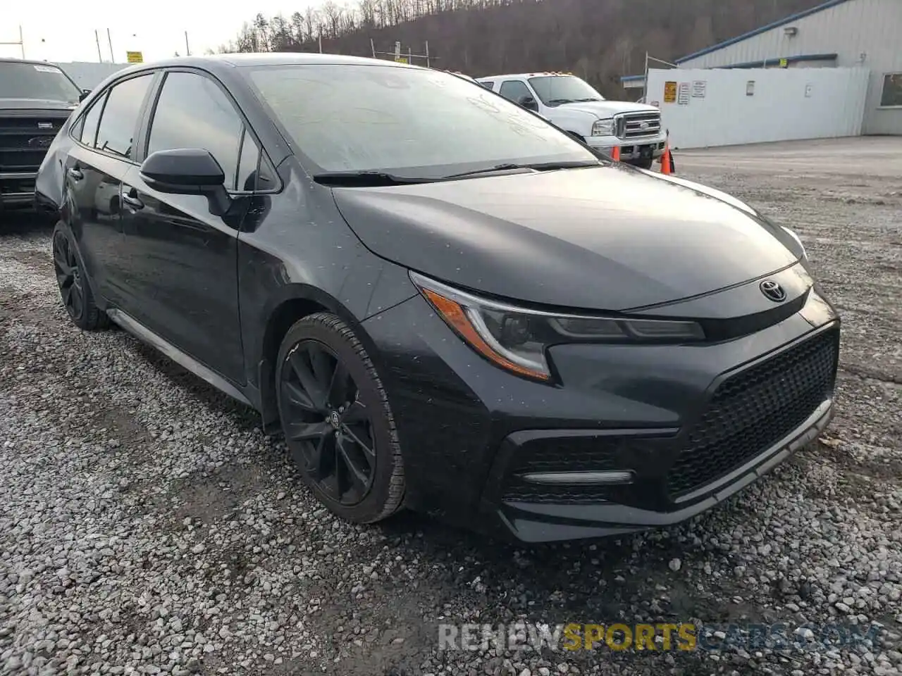 1 Photograph of a damaged car 5YFS4RCE4LP036079 TOYOTA COROLLA 2020