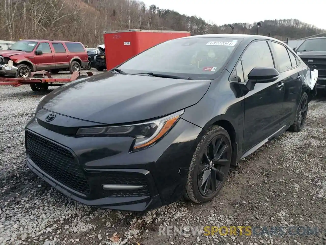 2 Photograph of a damaged car 5YFS4RCE4LP036079 TOYOTA COROLLA 2020