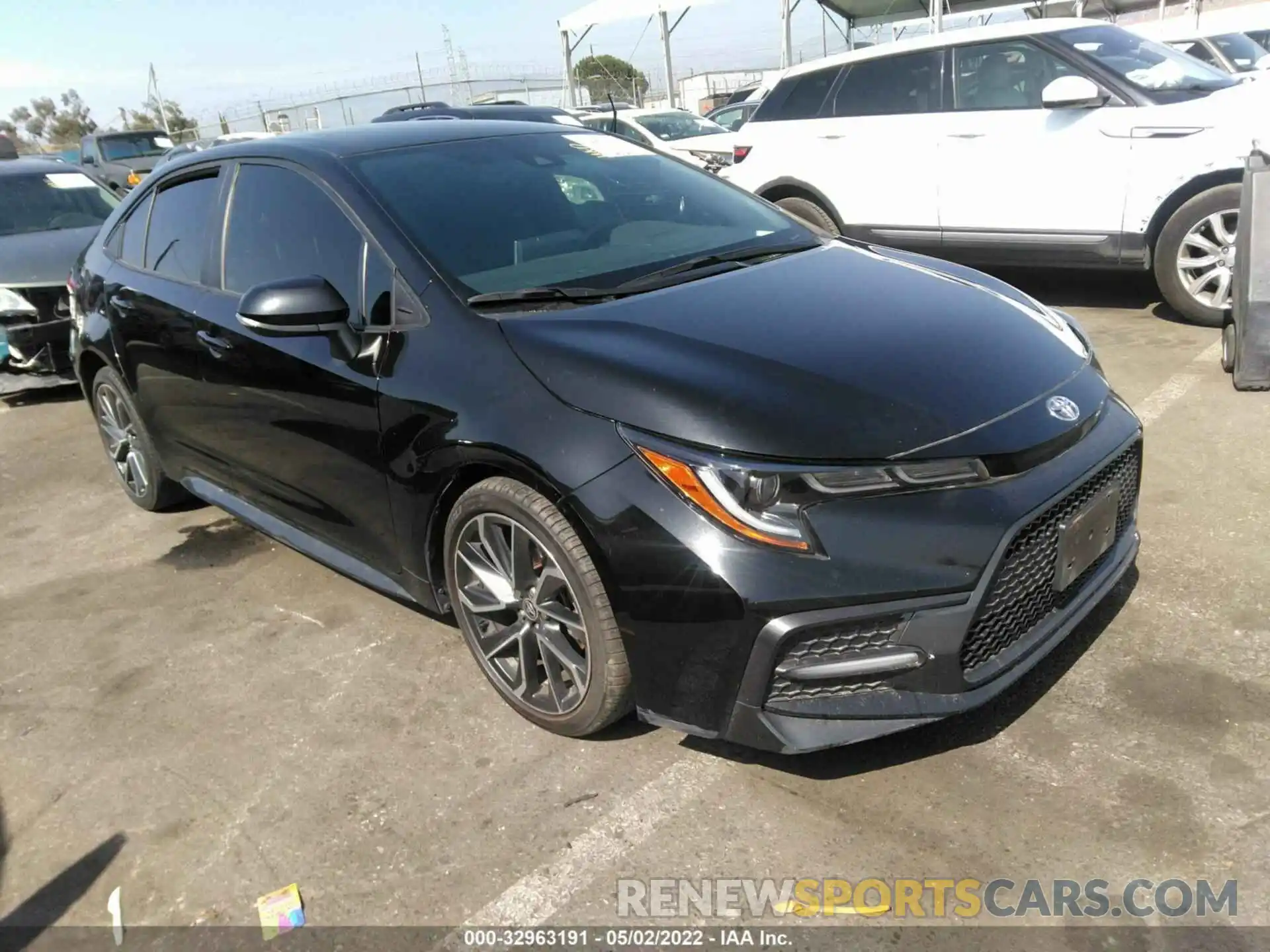 1 Photograph of a damaged car 5YFS4RCE4LP038723 TOYOTA COROLLA 2020