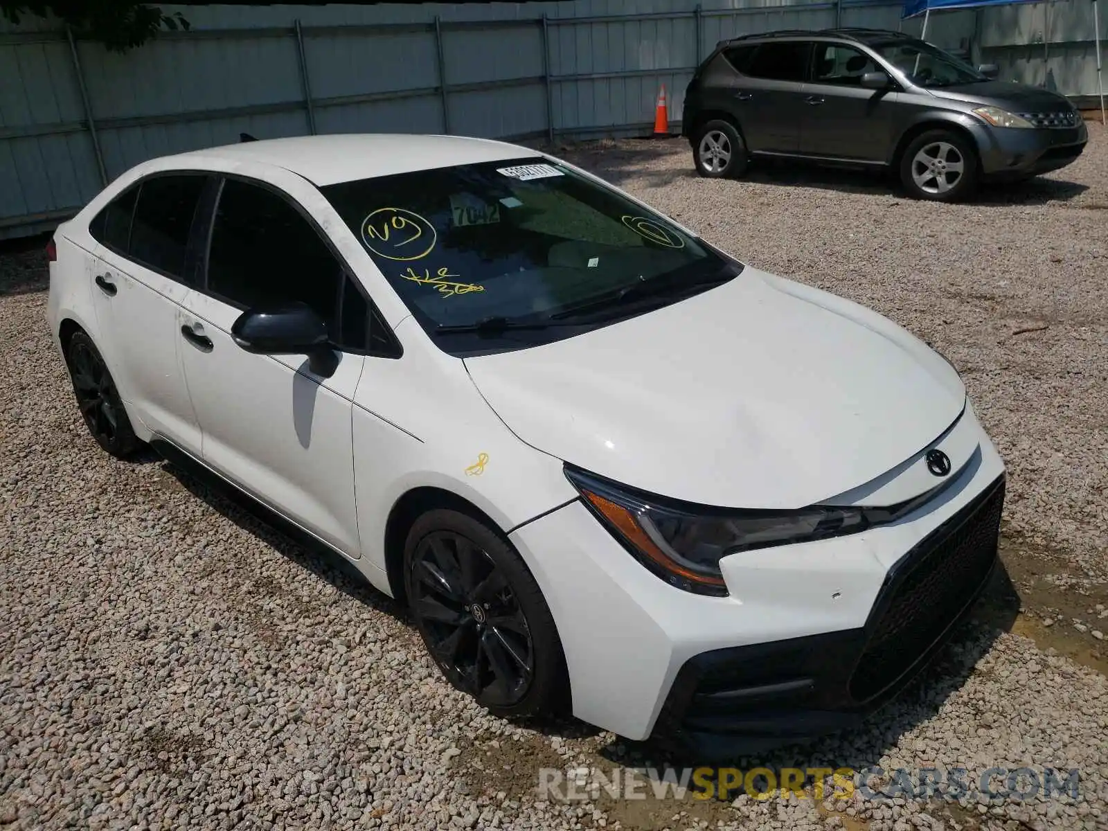 1 Photograph of a damaged car 5YFS4RCE4LP050256 TOYOTA COROLLA 2020