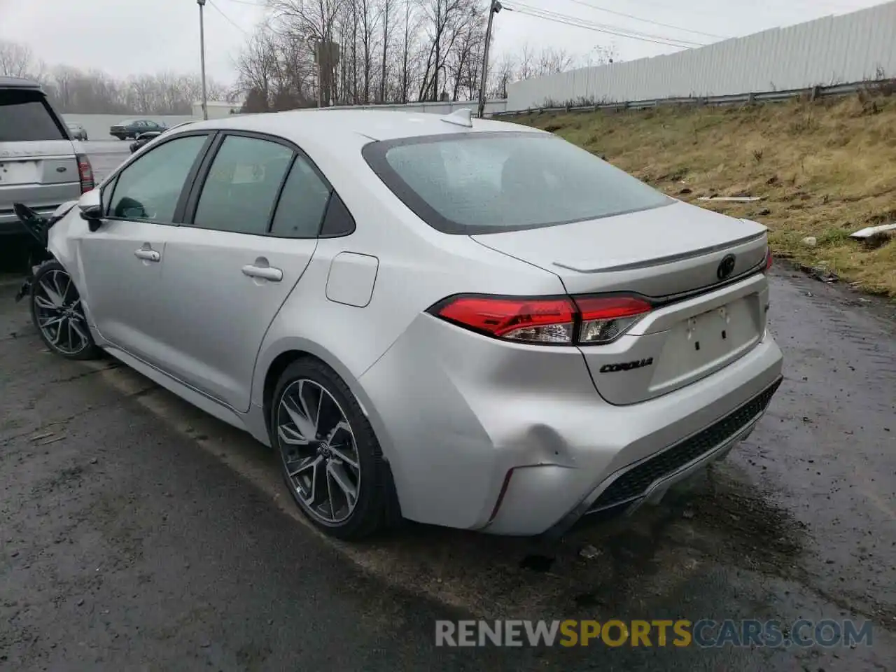 3 Photograph of a damaged car 5YFS4RCE4LP051794 TOYOTA COROLLA 2020