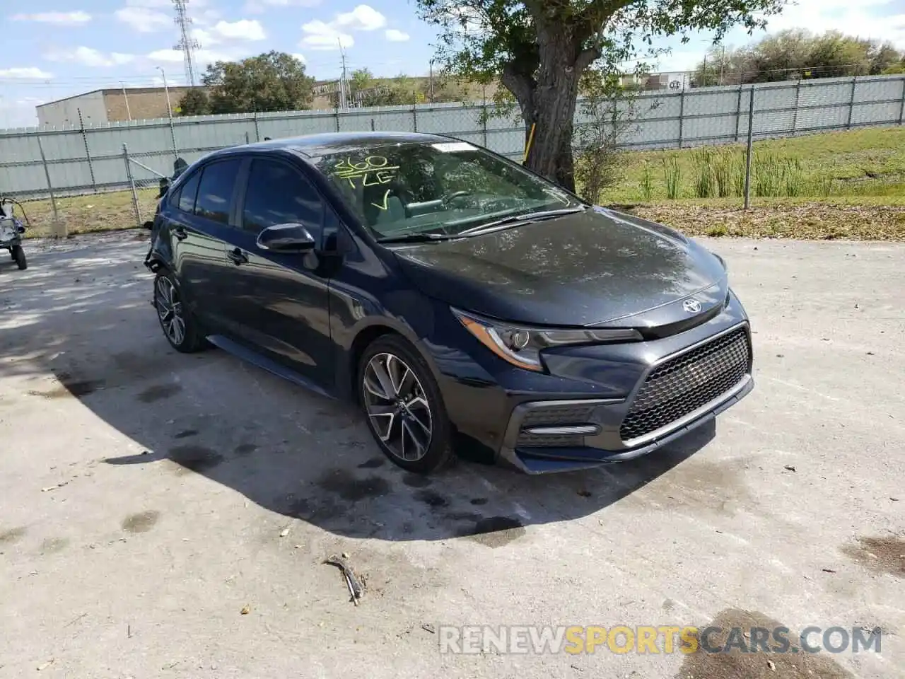 1 Photograph of a damaged car 5YFS4RCE4LP052914 TOYOTA COROLLA 2020