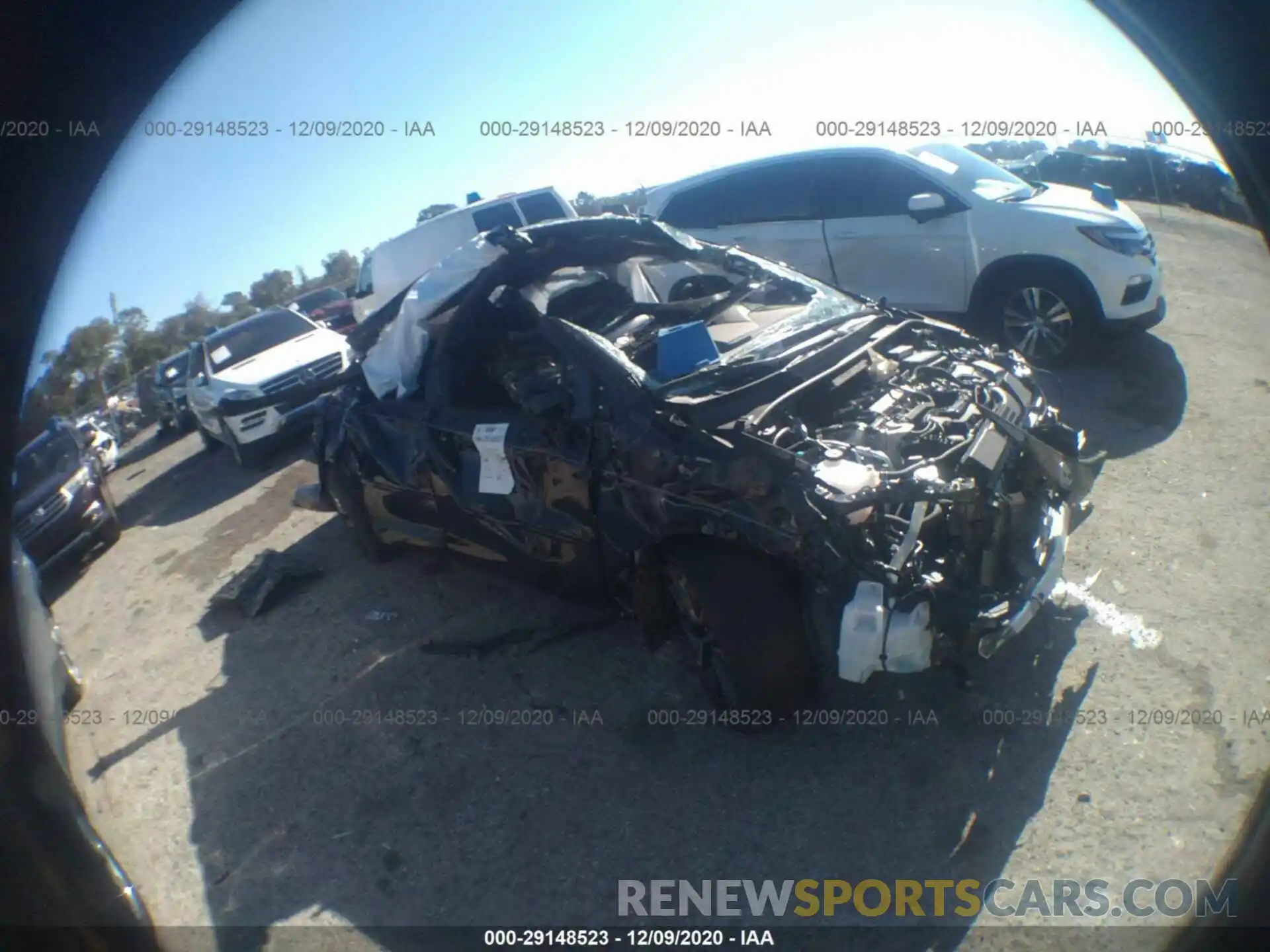 1 Photograph of a damaged car 5YFS4RCE4LP053156 TOYOTA COROLLA 2020