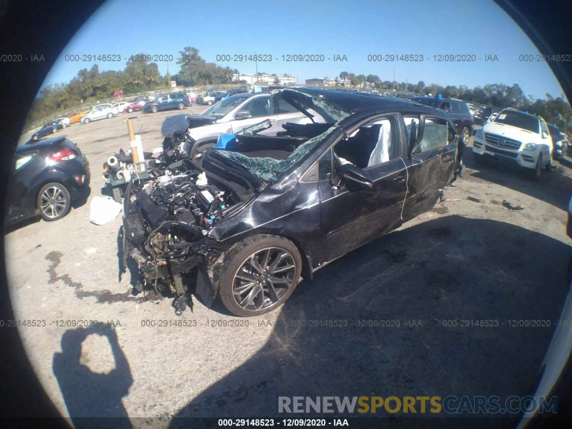 2 Photograph of a damaged car 5YFS4RCE4LP053156 TOYOTA COROLLA 2020