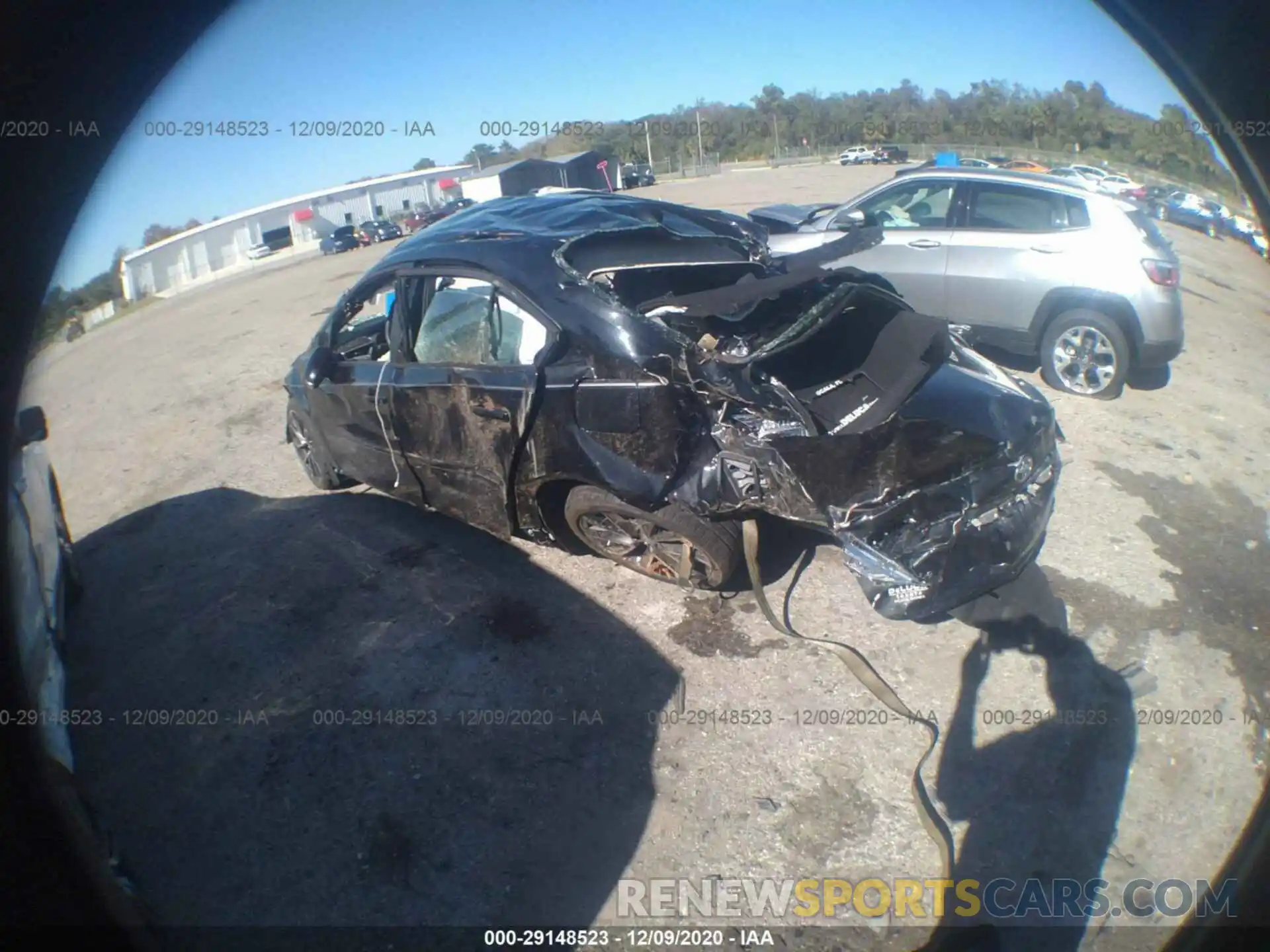 3 Photograph of a damaged car 5YFS4RCE4LP053156 TOYOTA COROLLA 2020