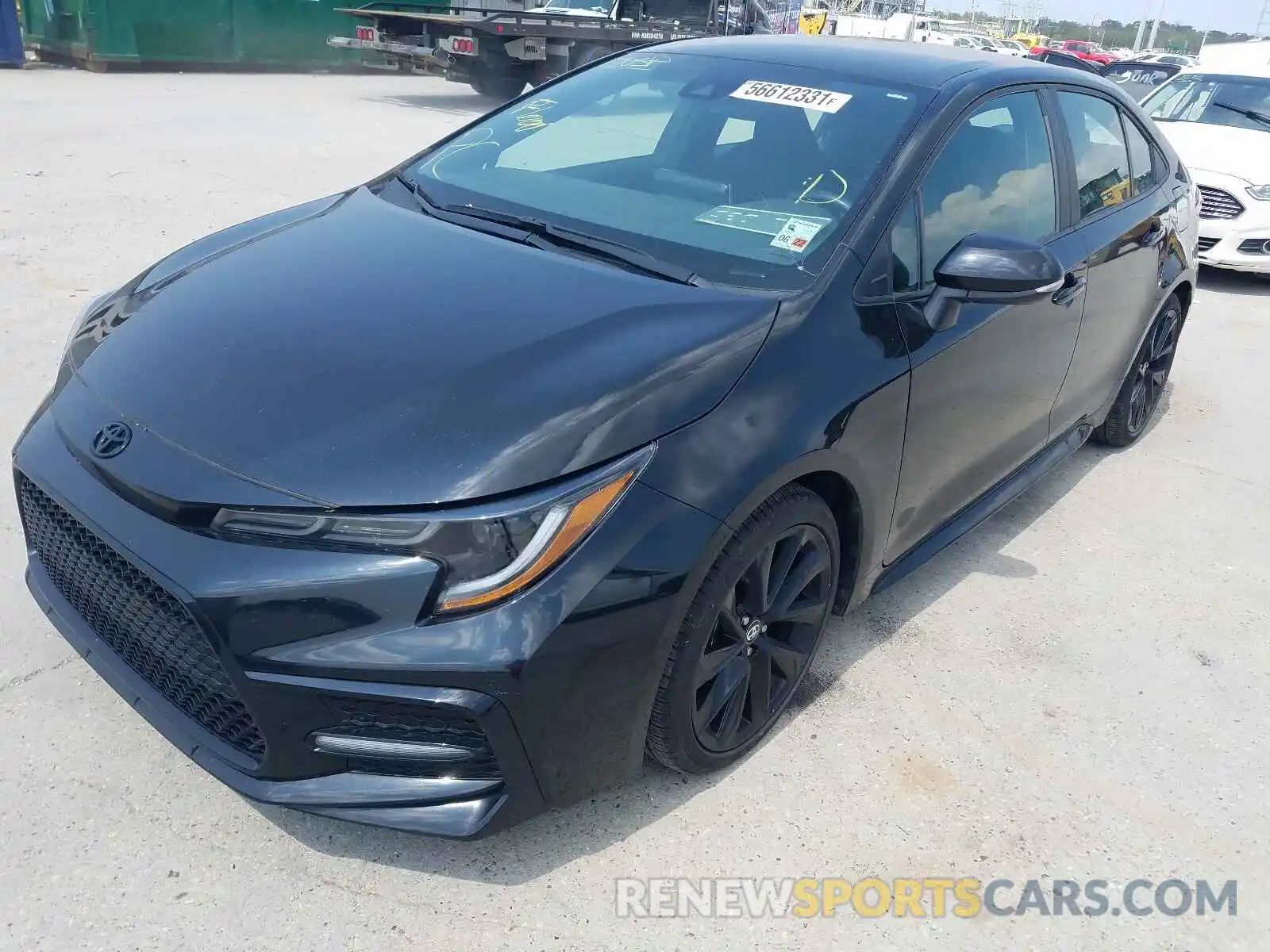 2 Photograph of a damaged car 5YFS4RCE4LP054050 TOYOTA COROLLA 2020