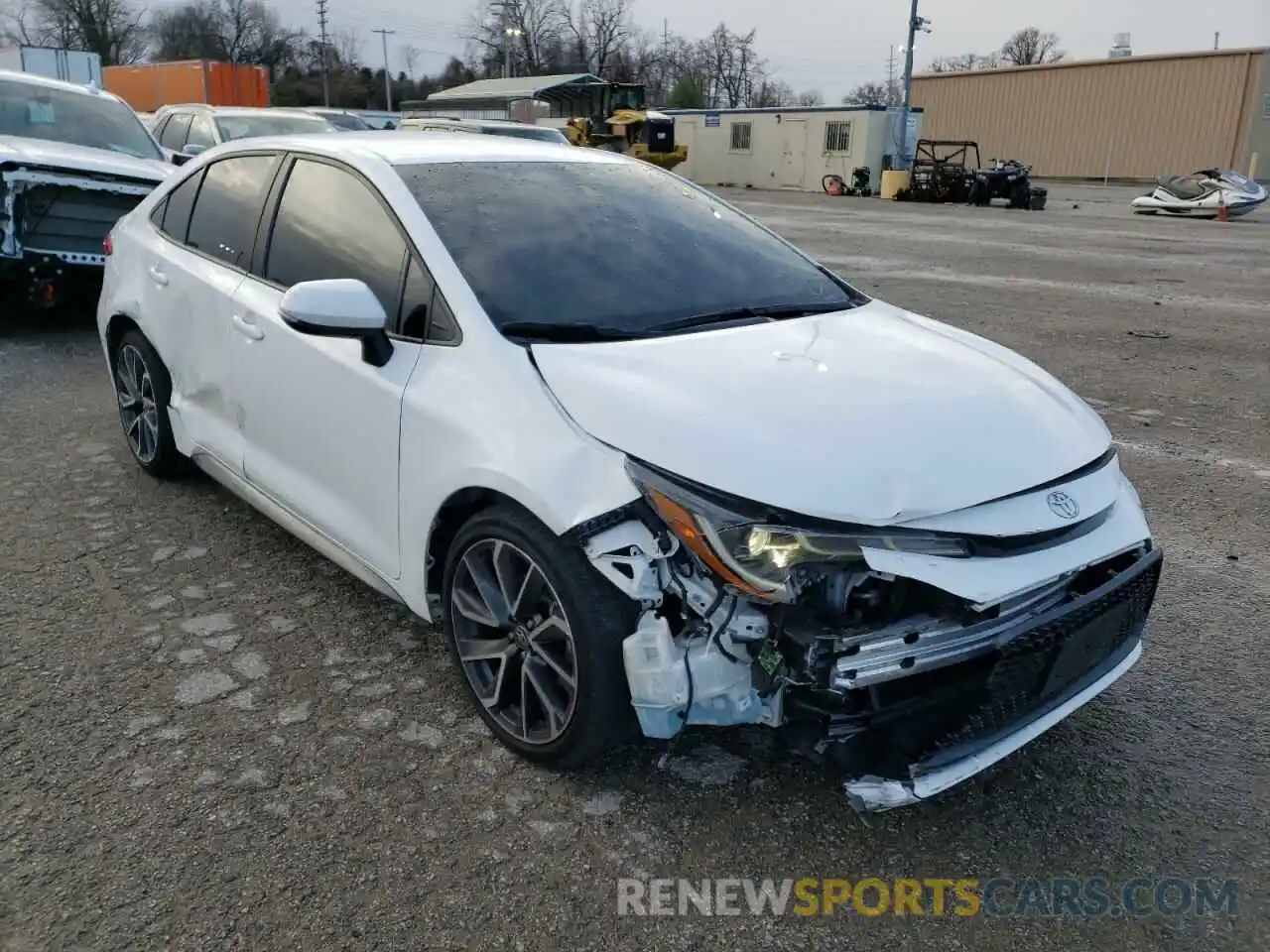 1 Photograph of a damaged car 5YFS4RCE4LP054159 TOYOTA COROLLA 2020