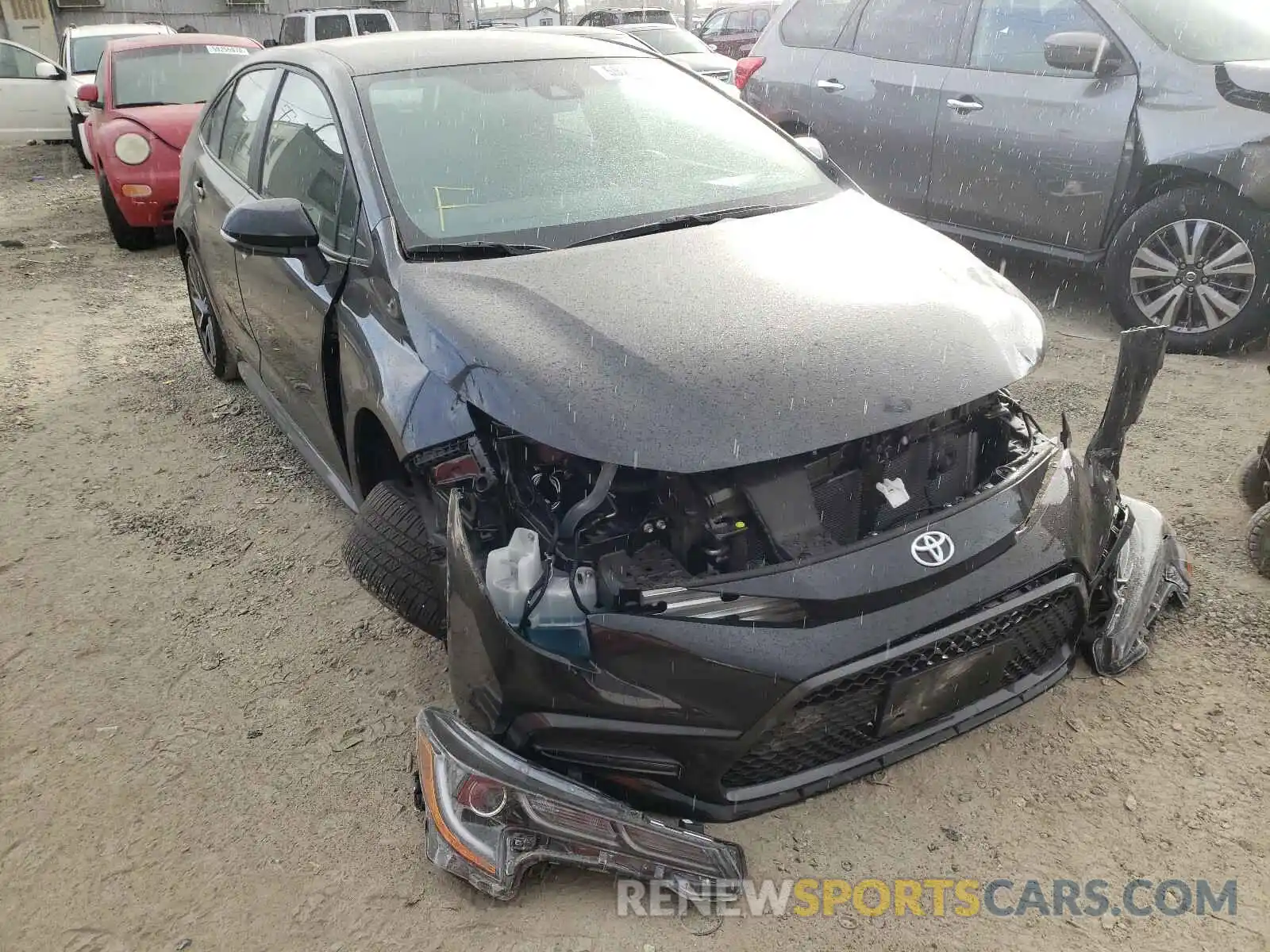 1 Photograph of a damaged car 5YFS4RCE4LP054467 TOYOTA COROLLA 2020