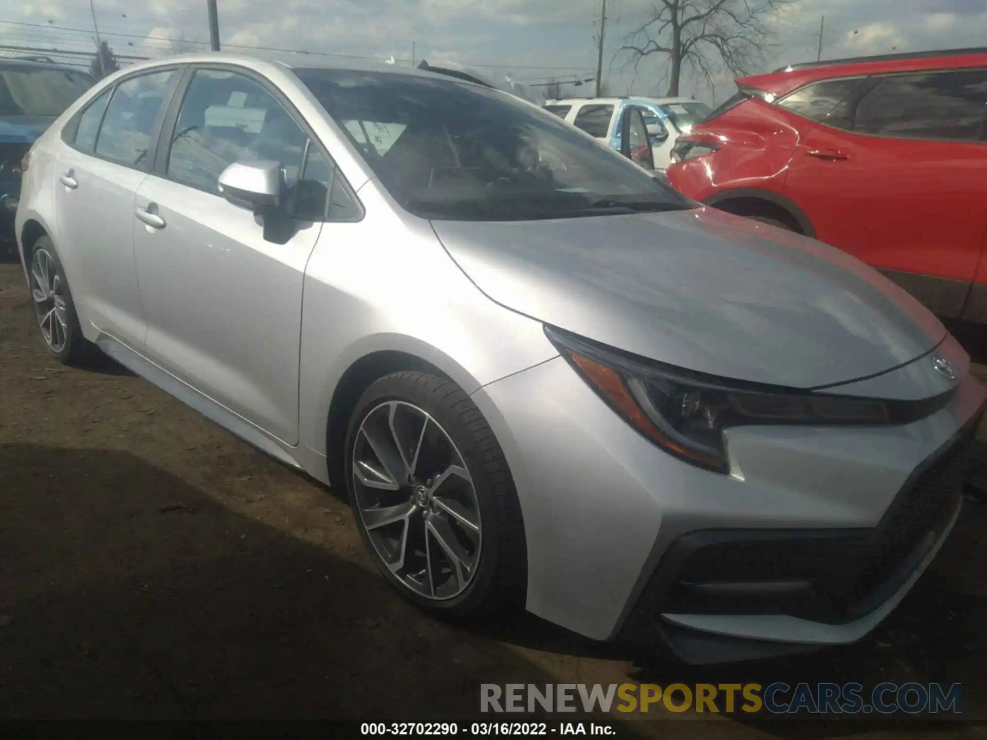 1 Photograph of a damaged car 5YFS4RCE4LP054470 TOYOTA COROLLA 2020