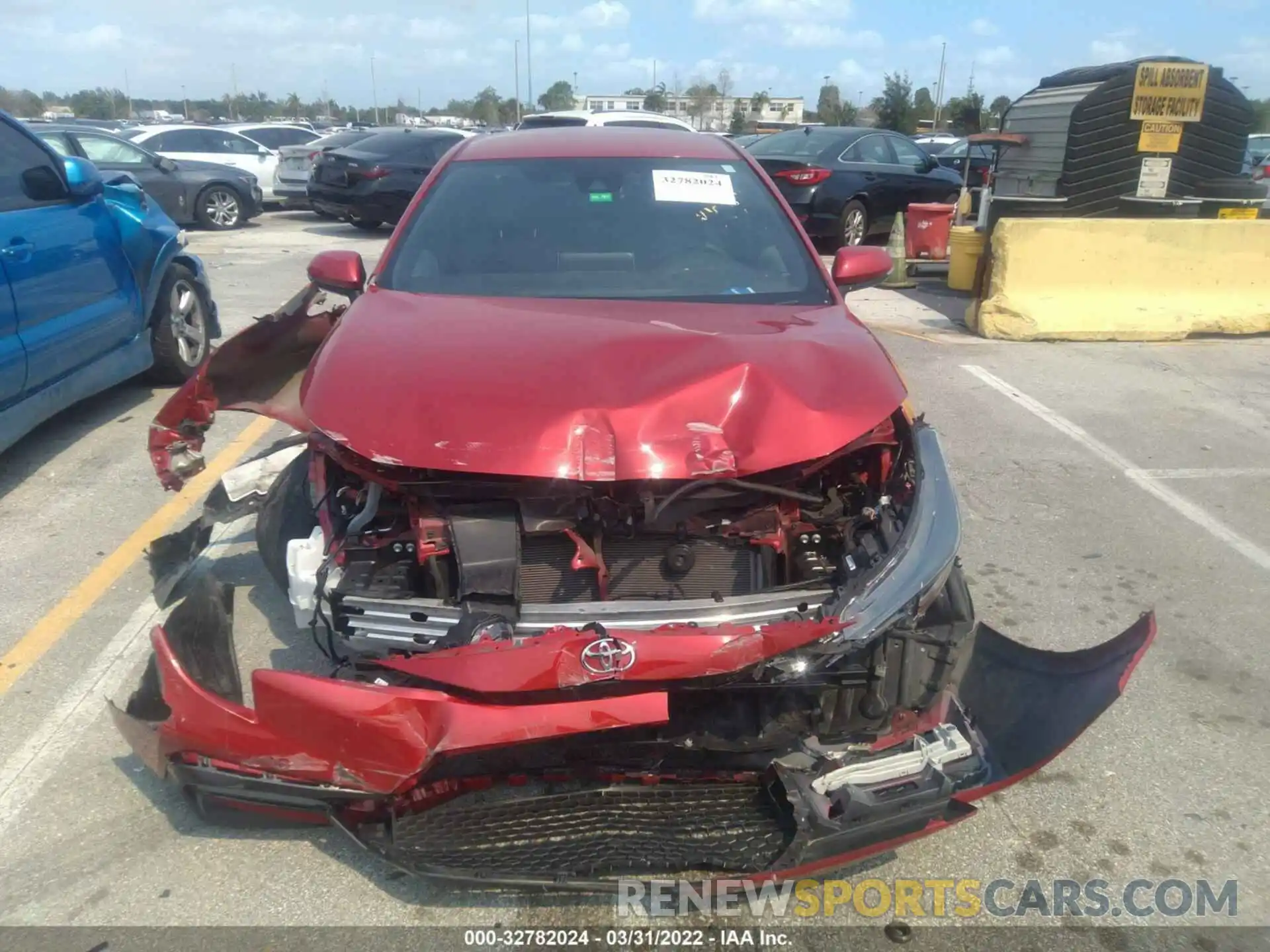 6 Photograph of a damaged car 5YFS4RCE4LP054579 TOYOTA COROLLA 2020