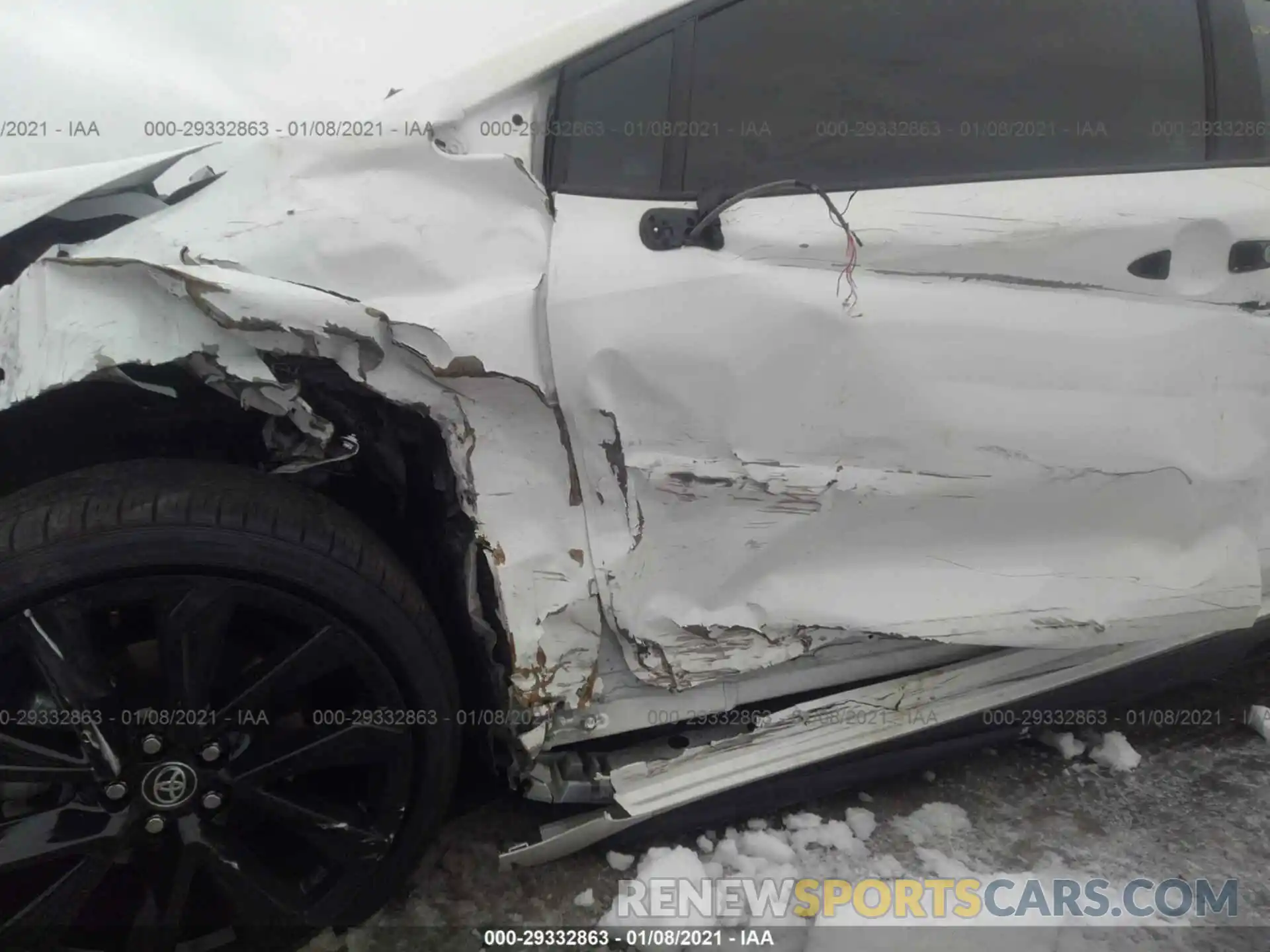 6 Photograph of a damaged car 5YFS4RCE4LP054680 TOYOTA COROLLA 2020