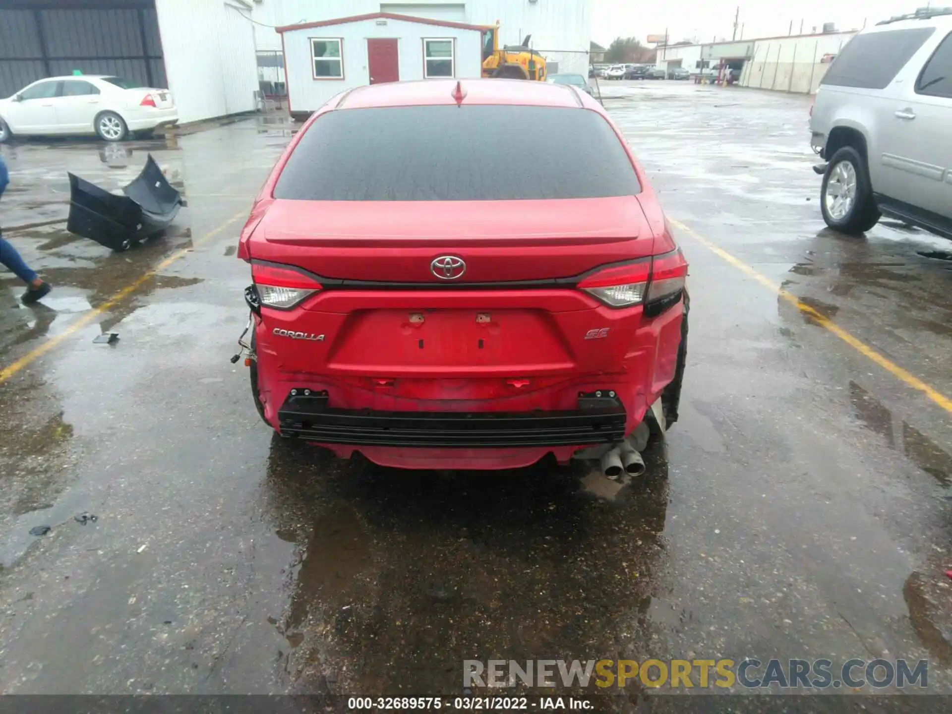 6 Photograph of a damaged car 5YFS4RCE4LP056400 TOYOTA COROLLA 2020