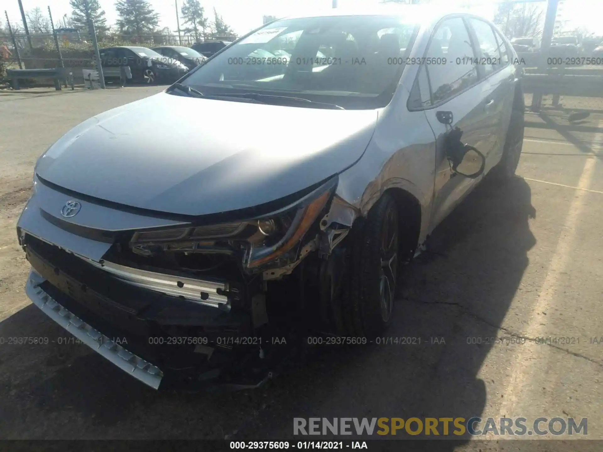 6 Photograph of a damaged car 5YFS4RCE4LP056929 TOYOTA COROLLA 2020