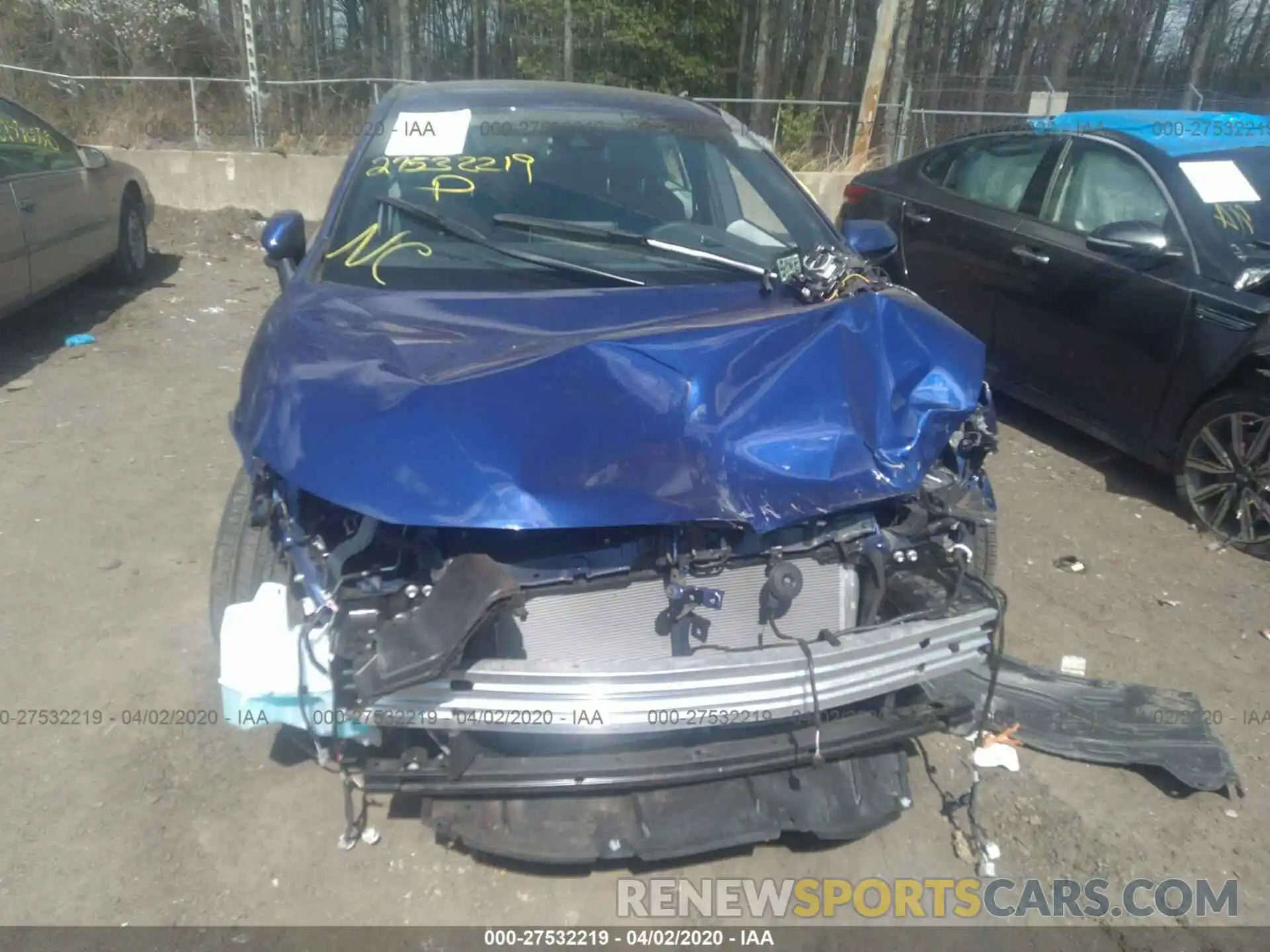 6 Photograph of a damaged car 5YFS4RCE5LP002328 TOYOTA COROLLA 2020