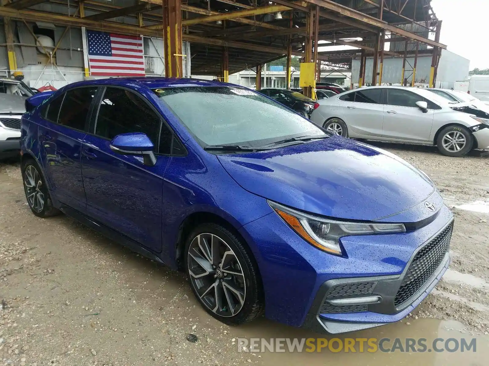 1 Photograph of a damaged car 5YFS4RCE5LP008095 TOYOTA COROLLA 2020