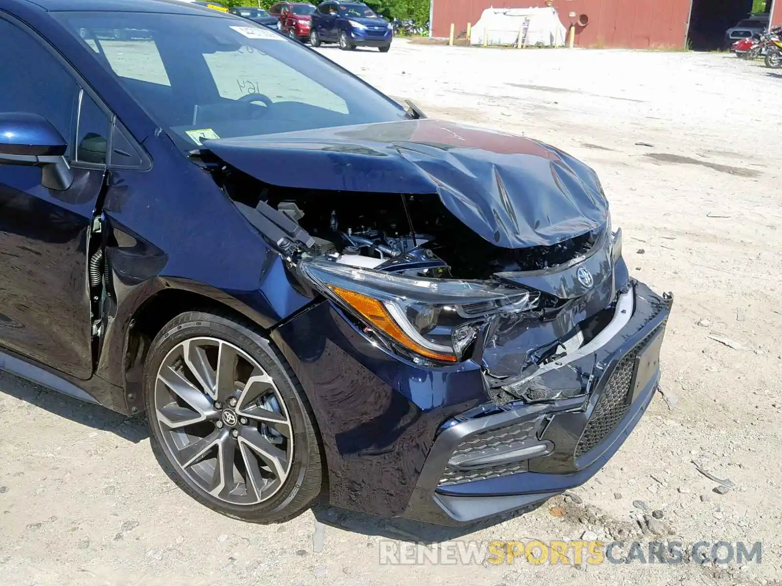 9 Photograph of a damaged car 5YFS4RCE5LP008890 TOYOTA COROLLA 2020