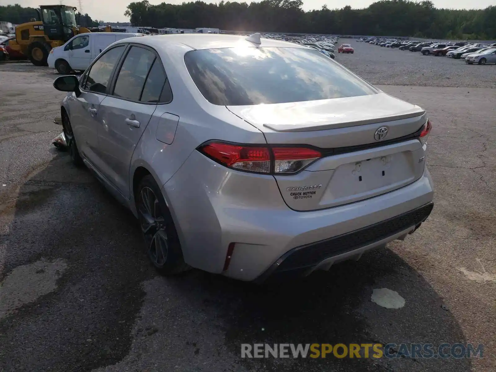 3 Photograph of a damaged car 5YFS4RCE5LP009182 TOYOTA COROLLA 2020