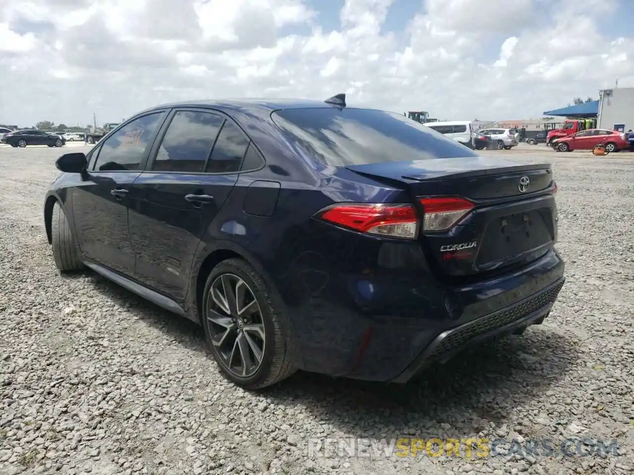 3 Photograph of a damaged car 5YFS4RCE5LP012499 TOYOTA COROLLA 2020