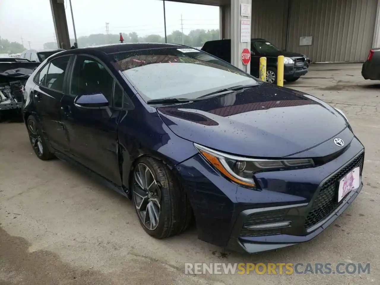 1 Photograph of a damaged car 5YFS4RCE5LP015144 TOYOTA COROLLA 2020