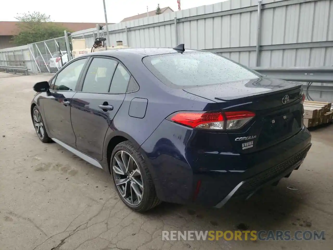 3 Photograph of a damaged car 5YFS4RCE5LP015144 TOYOTA COROLLA 2020