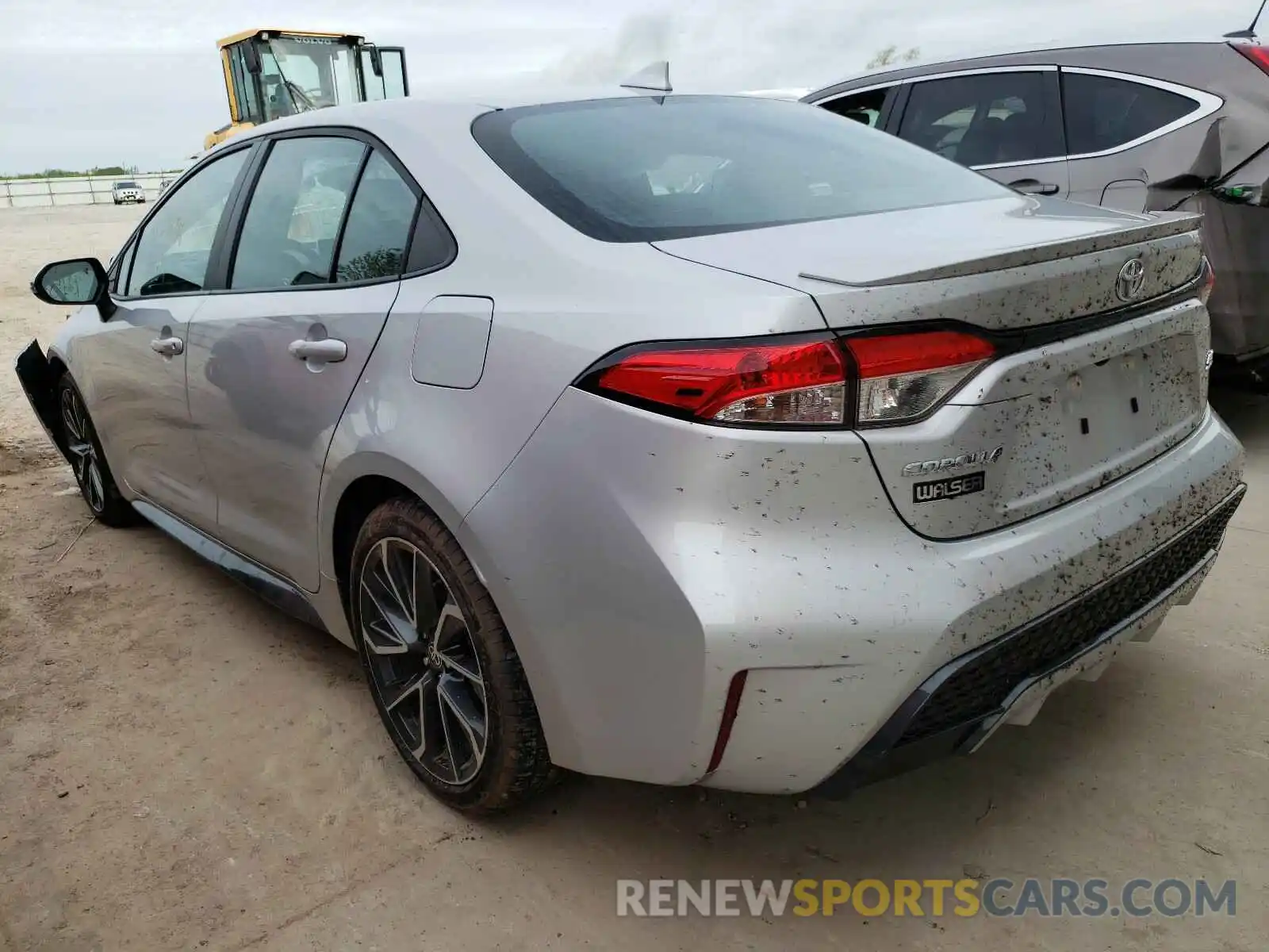 3 Photograph of a damaged car 5YFS4RCE5LP015256 TOYOTA COROLLA 2020