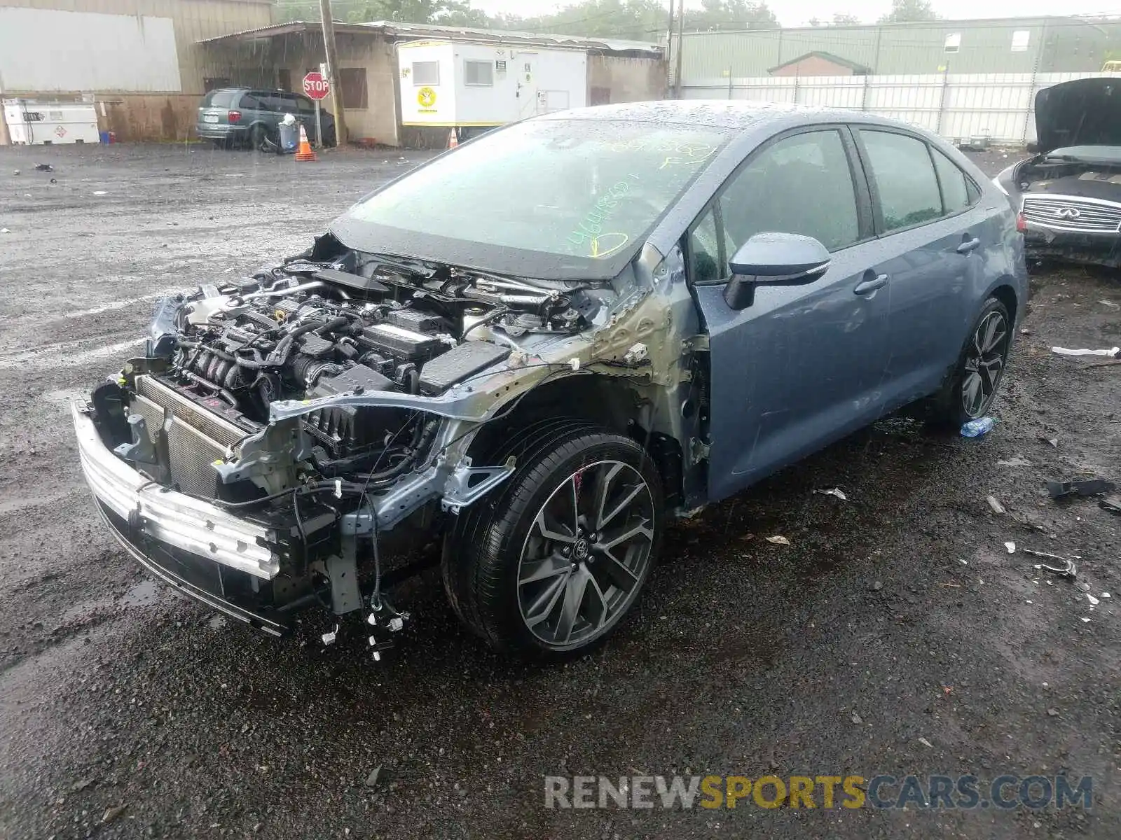 2 Photograph of a damaged car 5YFS4RCE5LP015483 TOYOTA COROLLA 2020