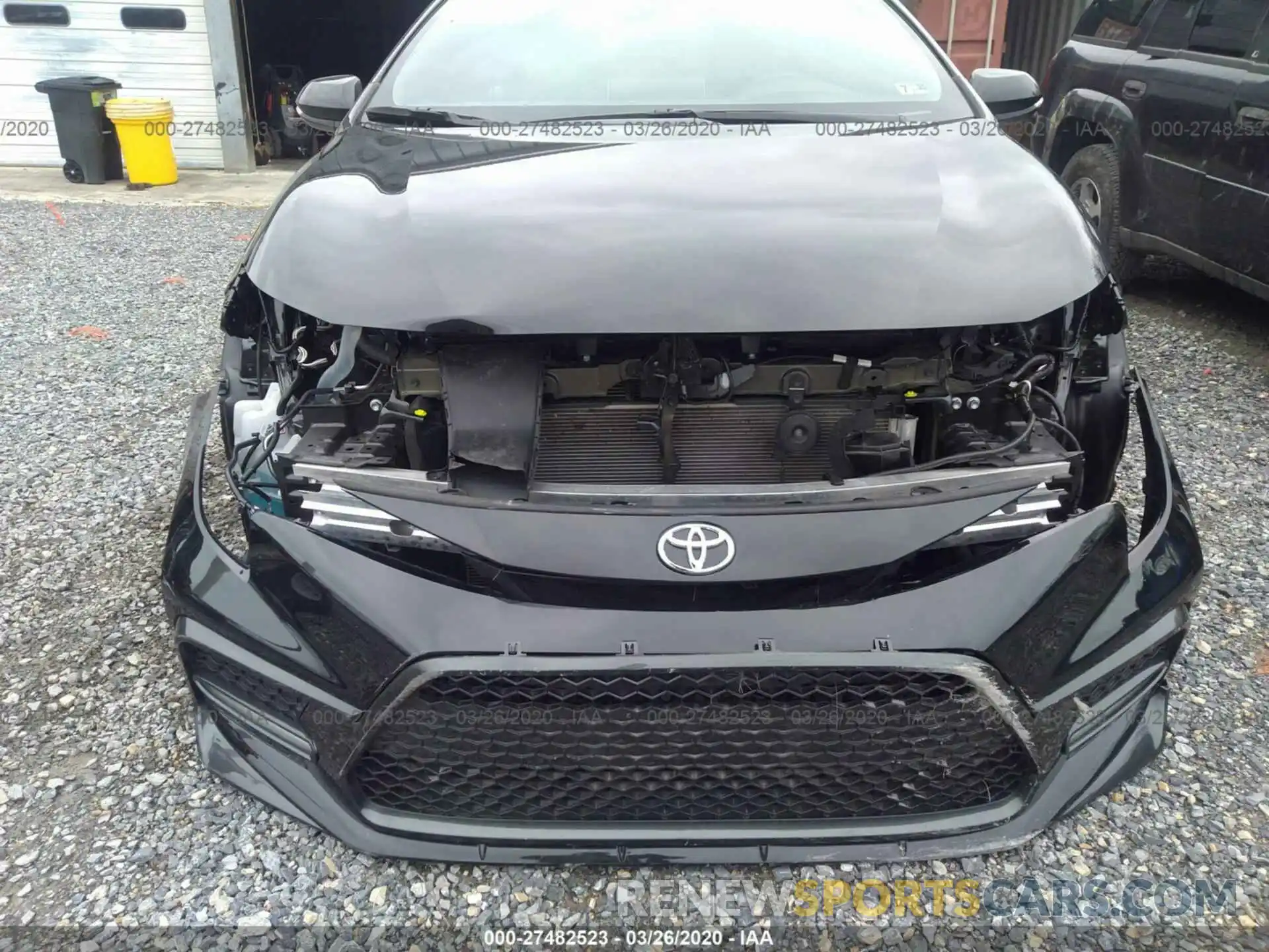 6 Photograph of a damaged car 5YFS4RCE5LP016942 TOYOTA COROLLA 2020