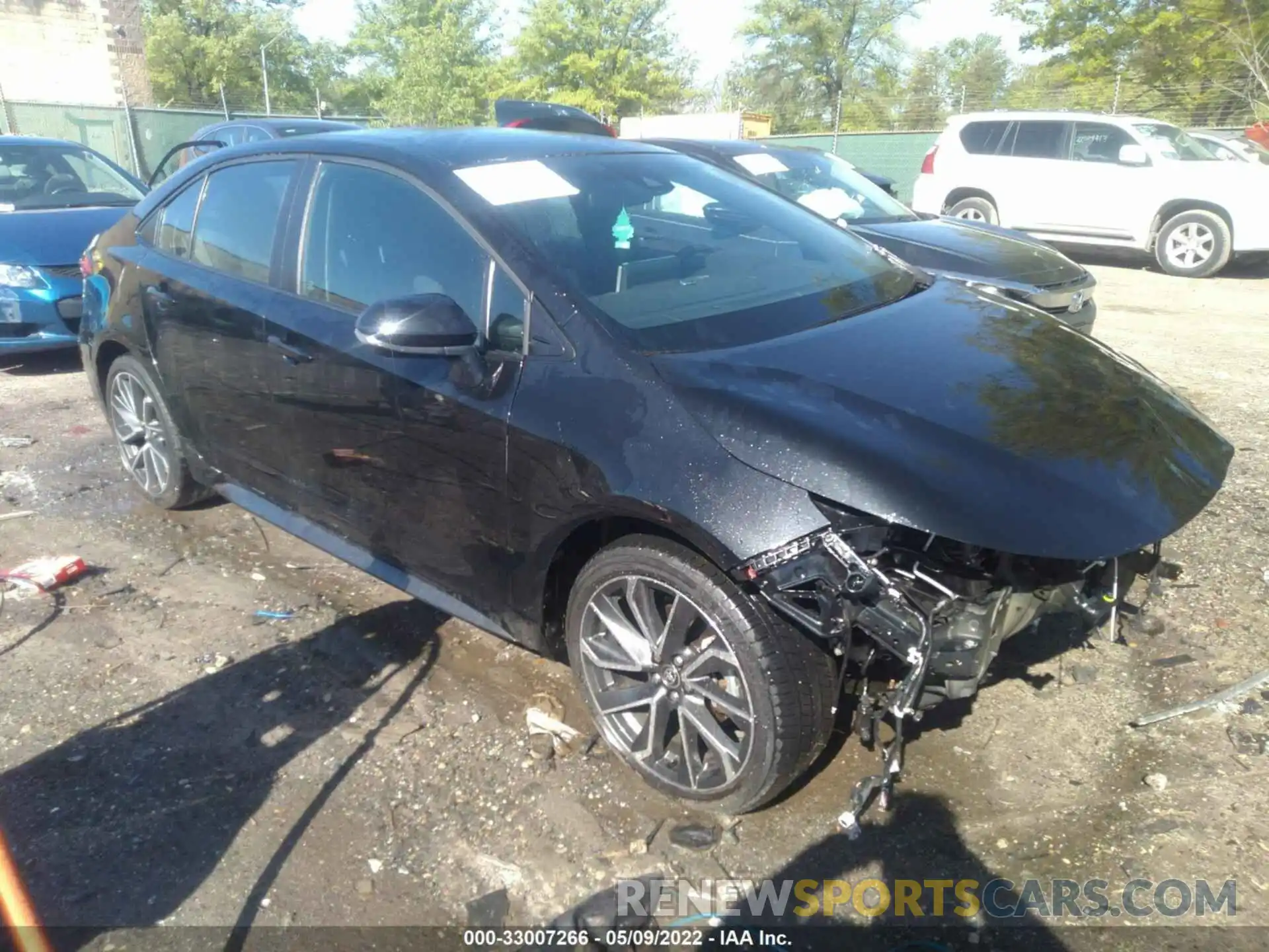 1 Photograph of a damaged car 5YFS4RCE5LP017394 TOYOTA COROLLA 2020