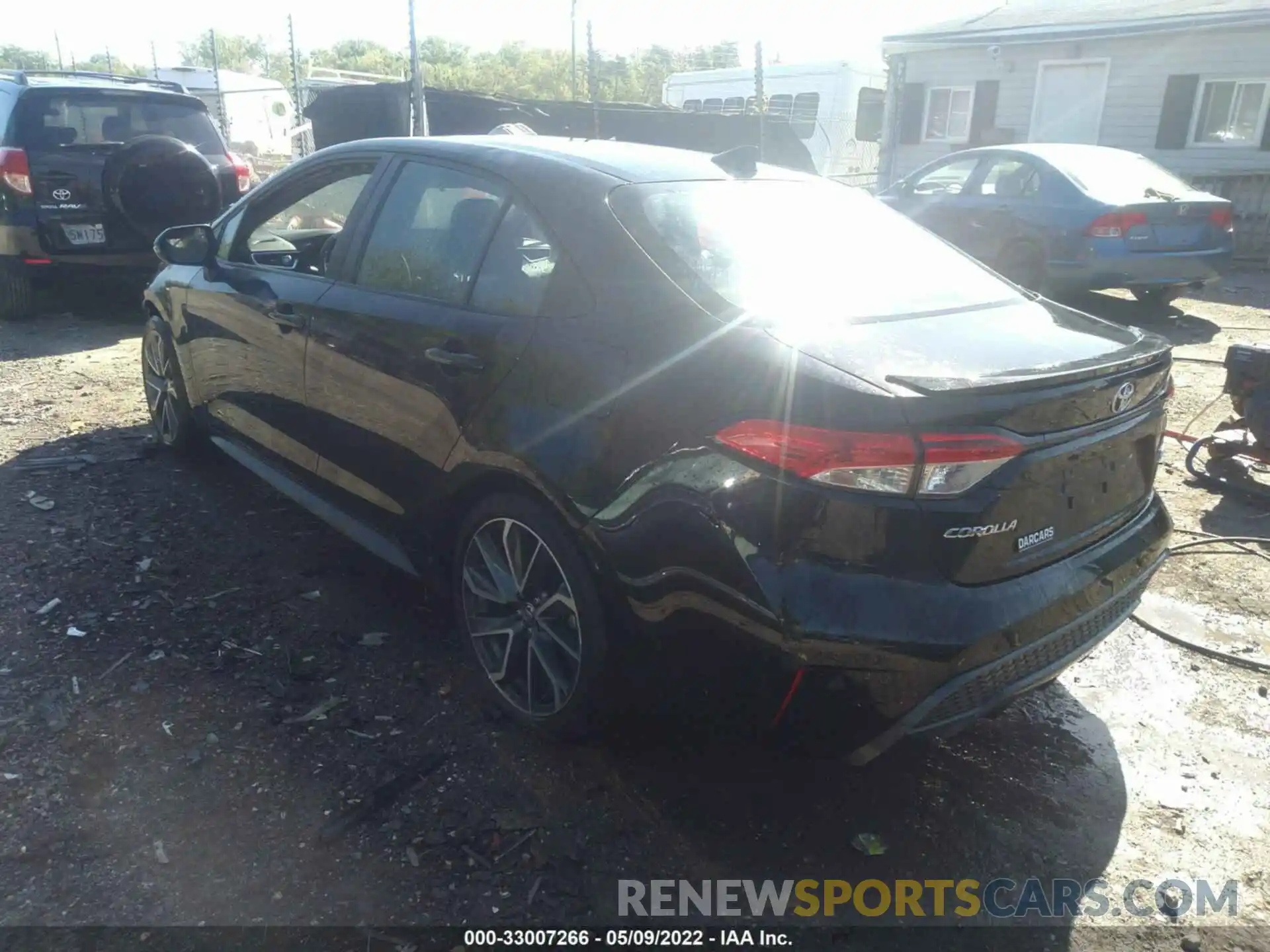 3 Photograph of a damaged car 5YFS4RCE5LP017394 TOYOTA COROLLA 2020