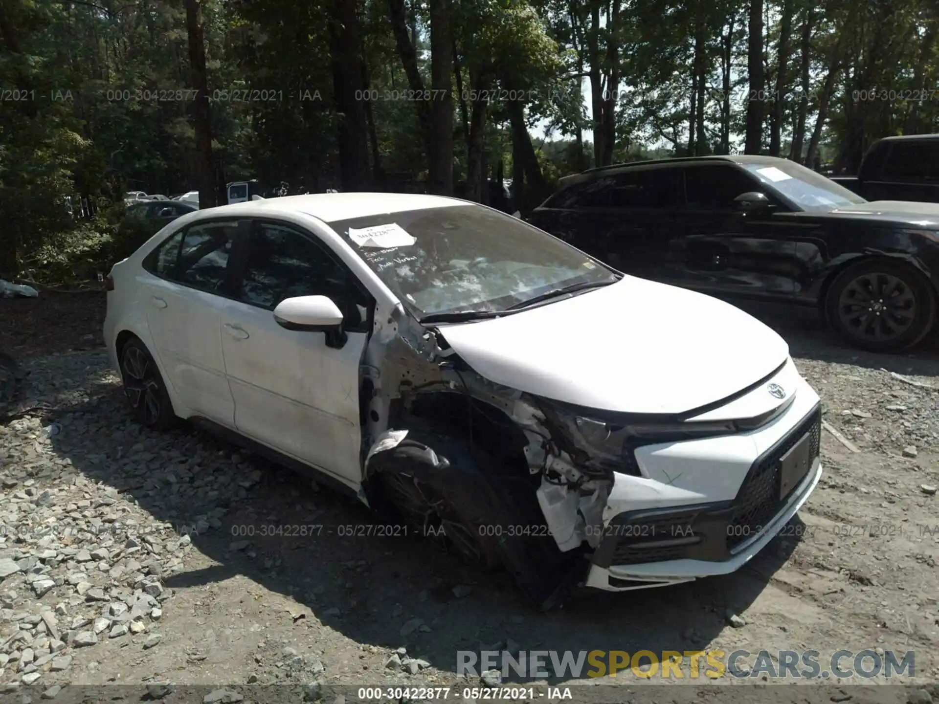 1 Photograph of a damaged car 5YFS4RCE5LP017914 TOYOTA COROLLA 2020