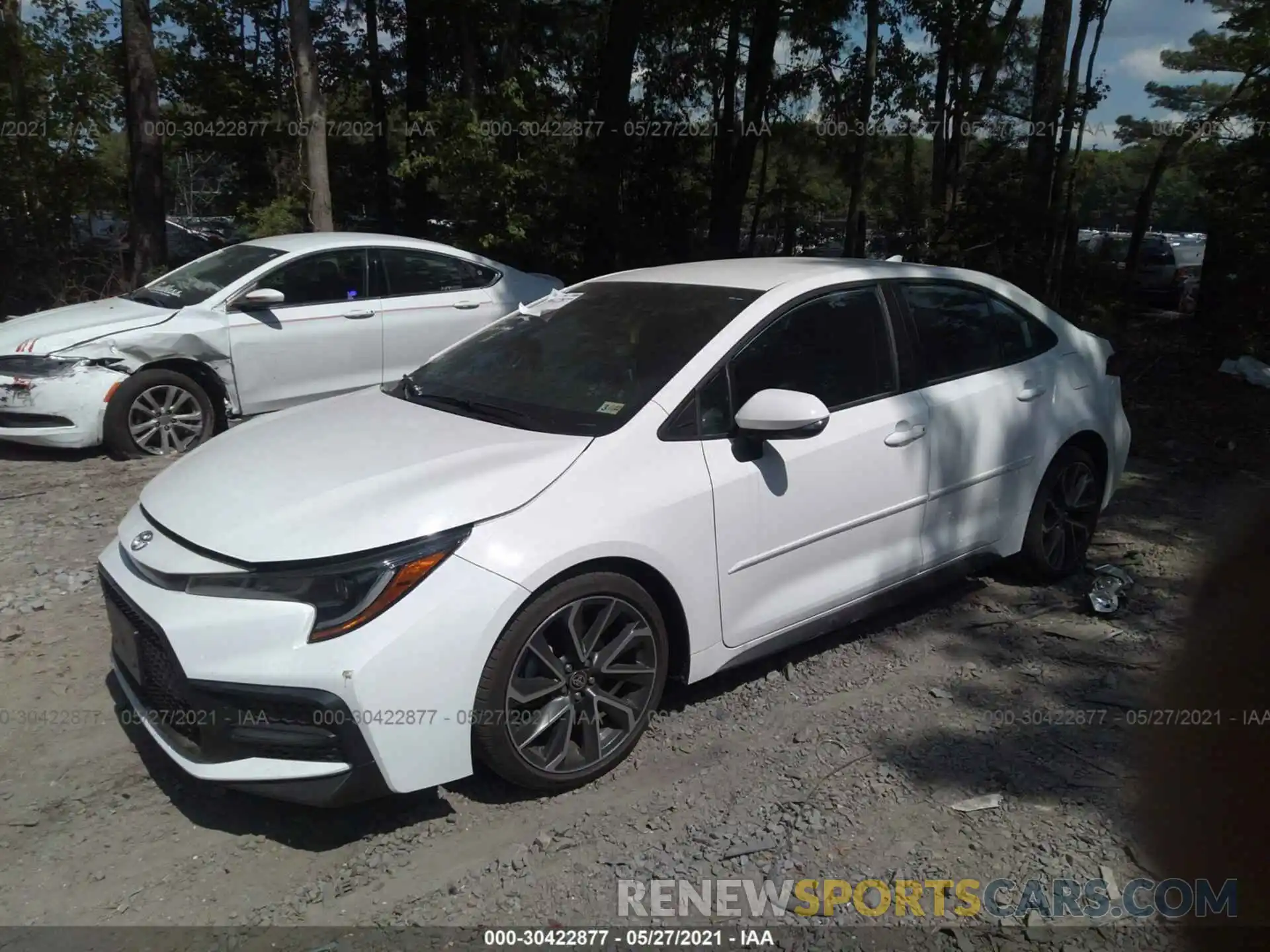 2 Photograph of a damaged car 5YFS4RCE5LP017914 TOYOTA COROLLA 2020