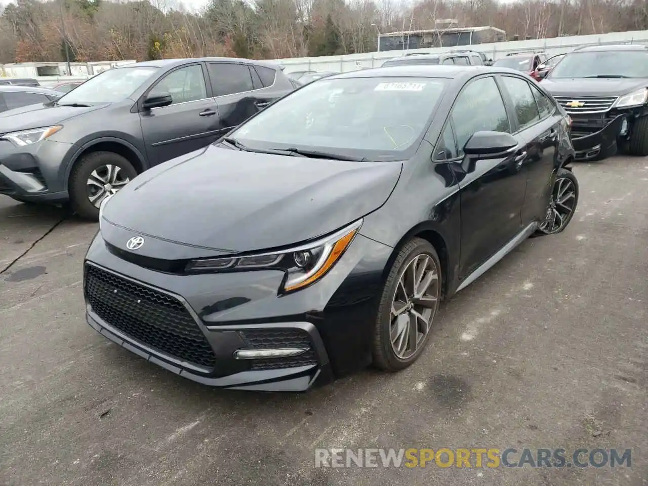 2 Photograph of a damaged car 5YFS4RCE5LP018397 TOYOTA COROLLA 2020