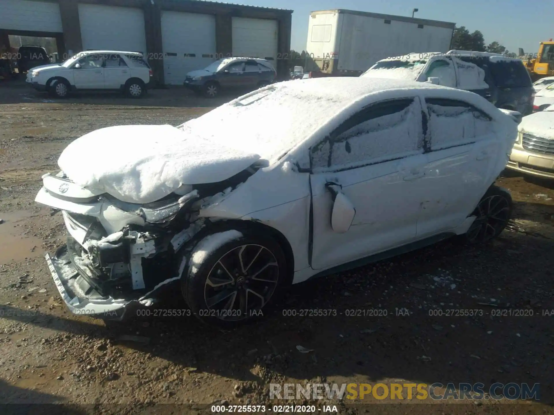 2 Photograph of a damaged car 5YFS4RCE5LP020649 TOYOTA COROLLA 2020