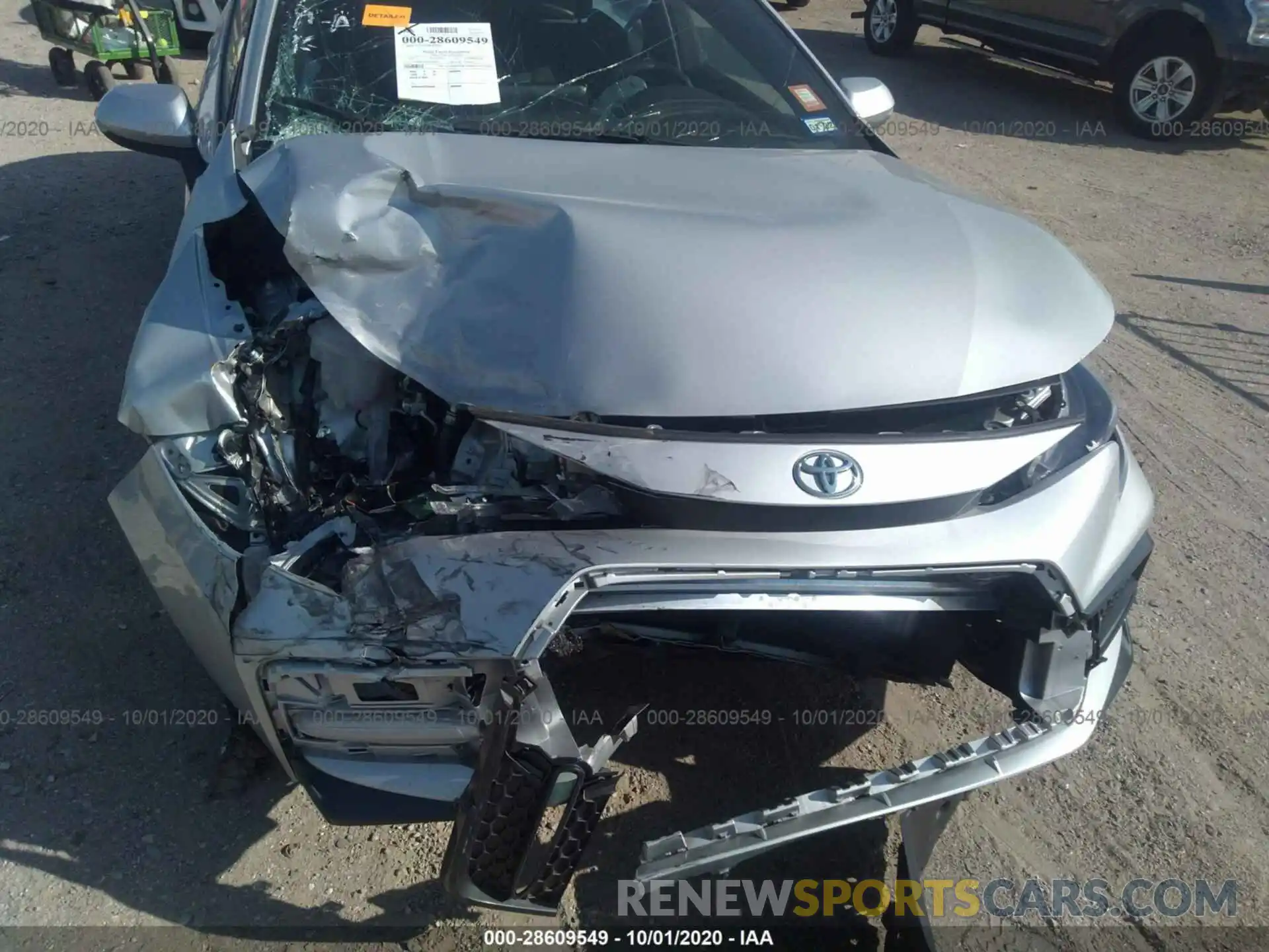 6 Photograph of a damaged car 5YFS4RCE5LP020893 TOYOTA COROLLA 2020