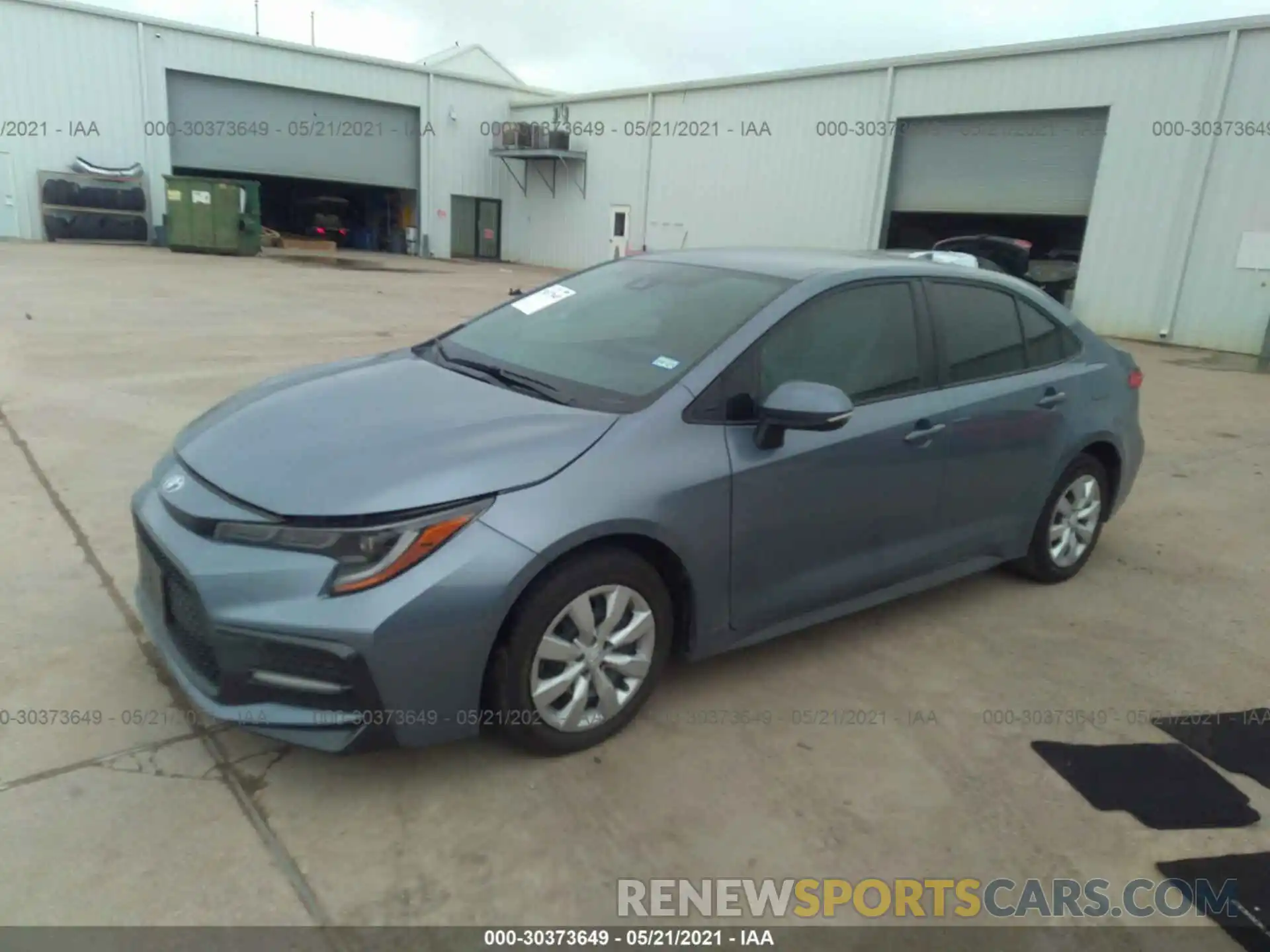 2 Photograph of a damaged car 5YFS4RCE5LP022594 TOYOTA COROLLA 2020