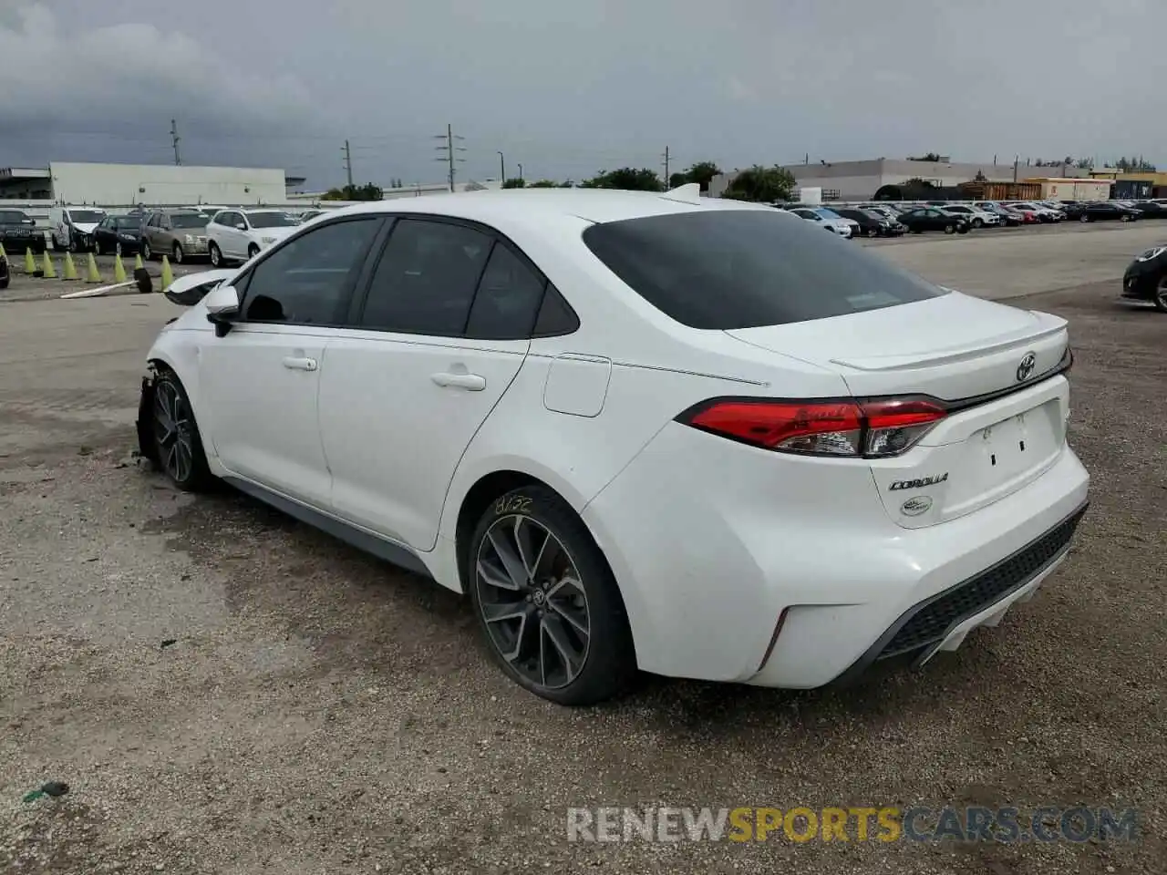 3 Photograph of a damaged car 5YFS4RCE5LP023244 TOYOTA COROLLA 2020