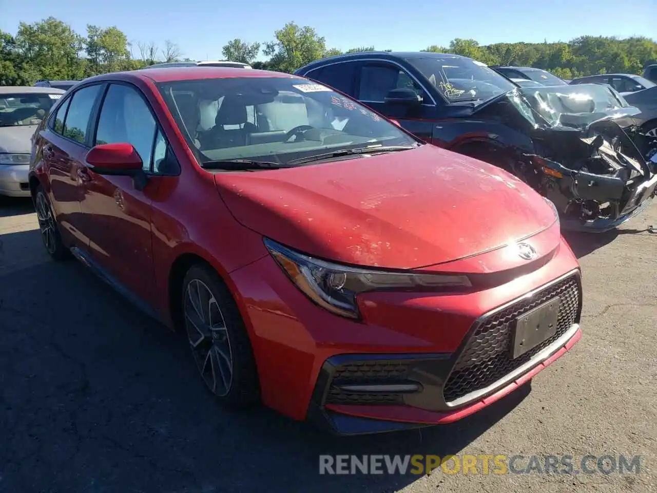 1 Photograph of a damaged car 5YFS4RCE5LP024815 TOYOTA COROLLA 2020