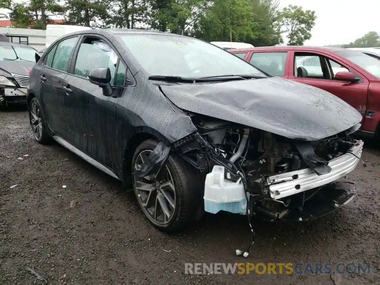 1 Photograph of a damaged car 5YFS4RCE5LP026693 TOYOTA COROLLA 2020