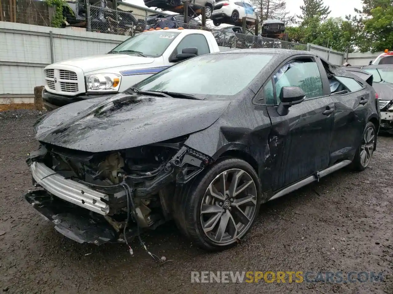 2 Photograph of a damaged car 5YFS4RCE5LP026693 TOYOTA COROLLA 2020