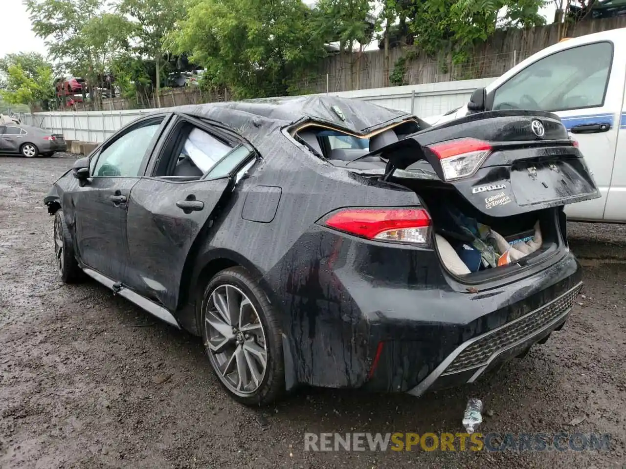 3 Photograph of a damaged car 5YFS4RCE5LP026693 TOYOTA COROLLA 2020