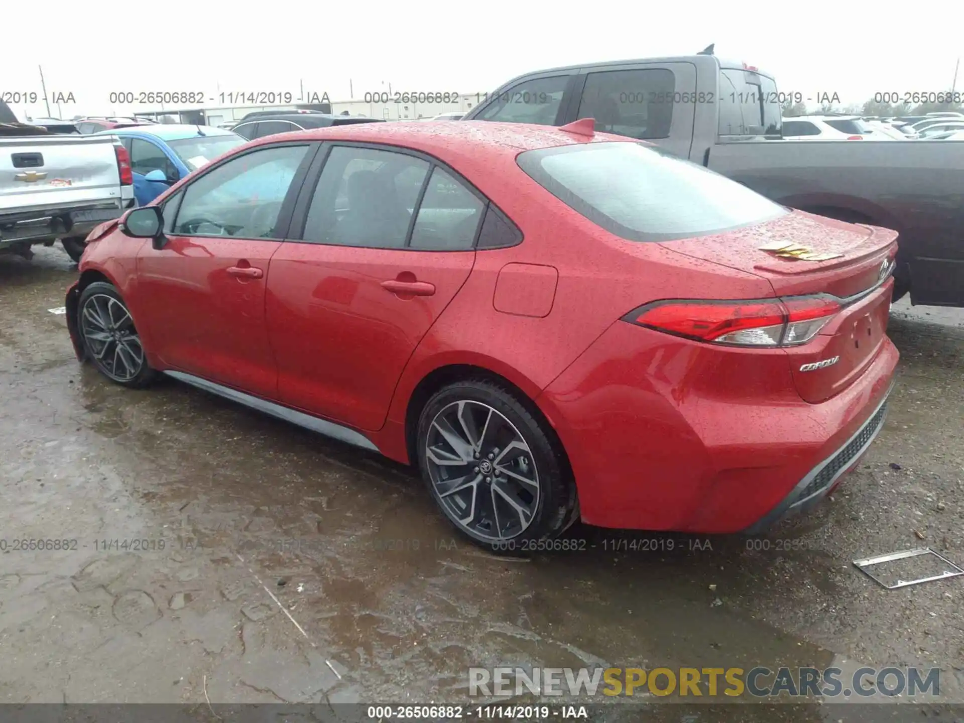 3 Photograph of a damaged car 5YFS4RCE5LP027102 TOYOTA COROLLA 2020